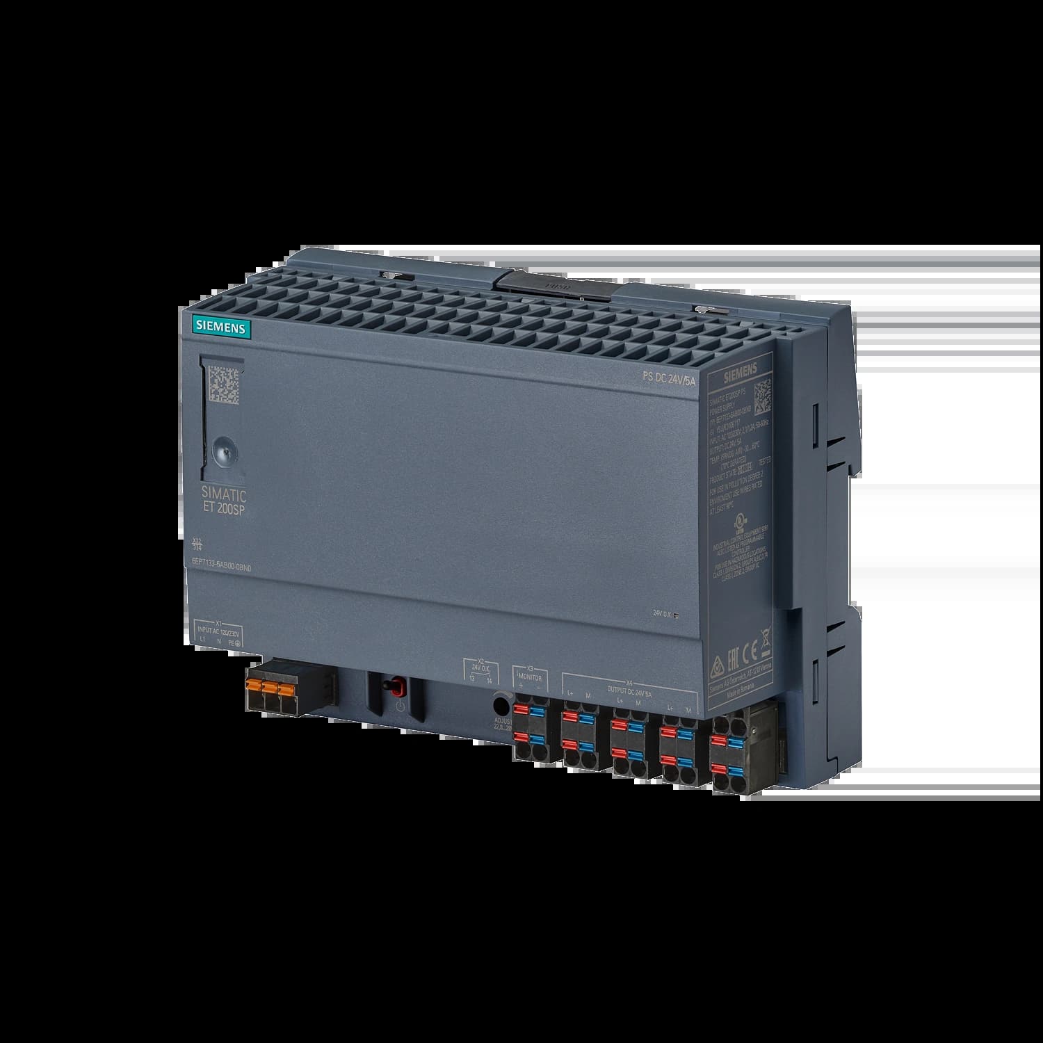 6EP7133-6AB00-0BN0_Блок питания ET 200SP PS24VDC/5A
