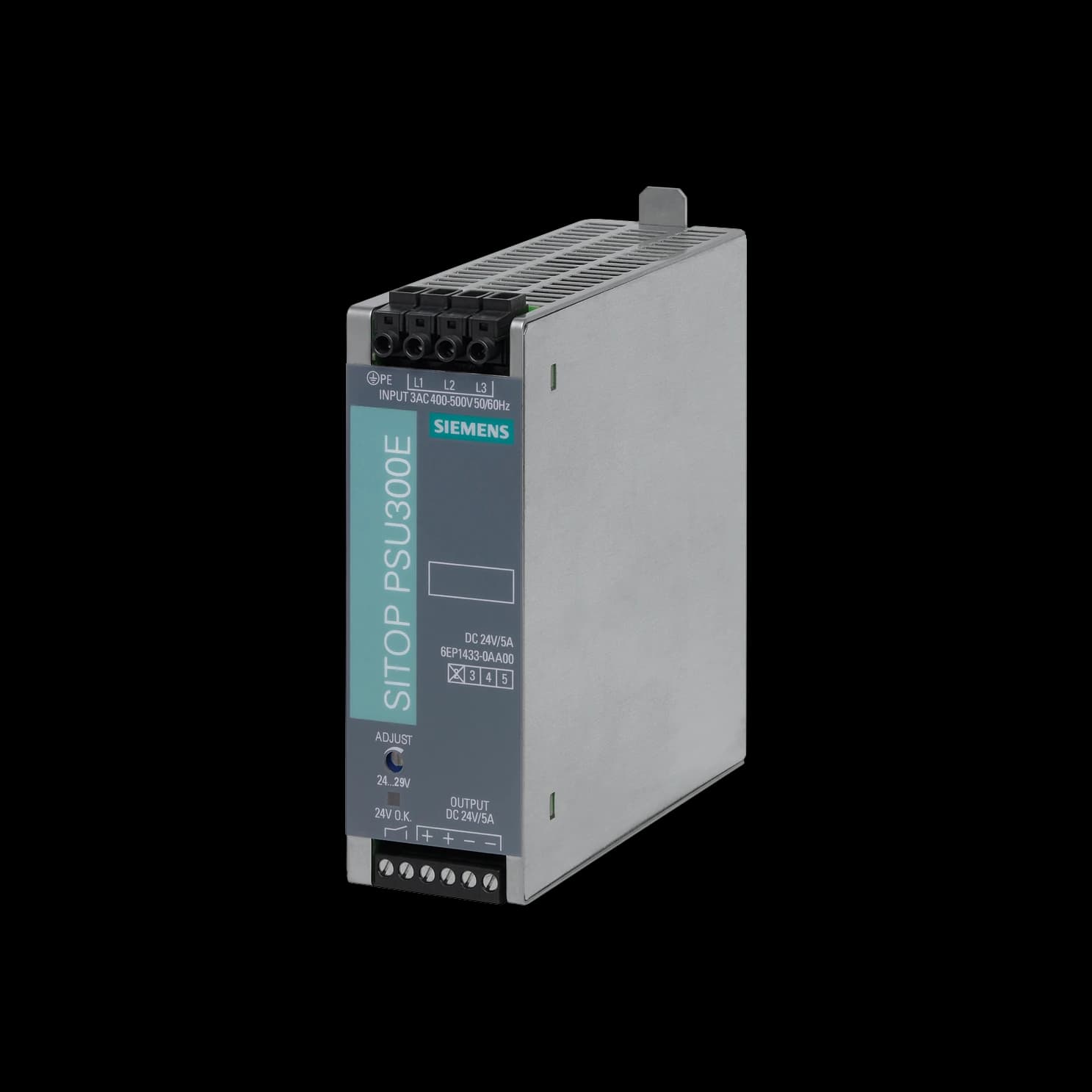 6EP1433-0AA00_Блок питания SITOP PSU300E, 3AC -> 24В DC, 5А