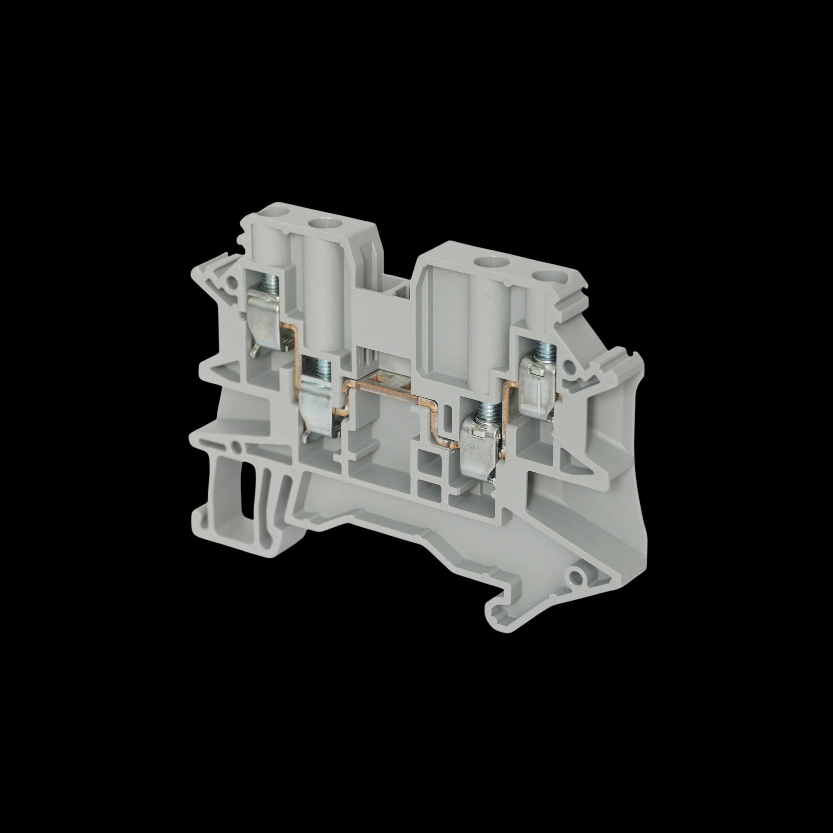TU4-4-GY_Клемма серии TU 4-4, 4х-контактая, серая, 4 мм²_2