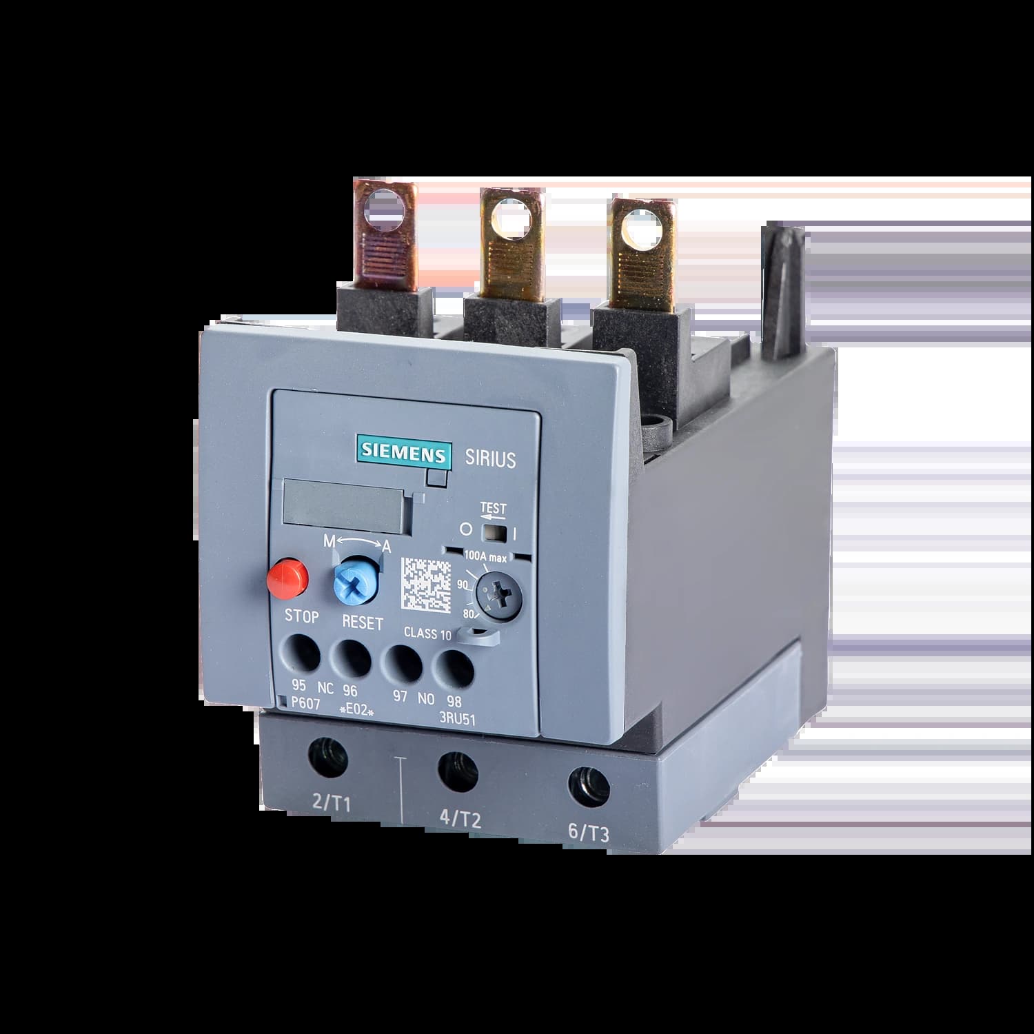 3RU5146-4JB0_Тепловое реле перегрузки 30 кВт Ir=45…63А_1