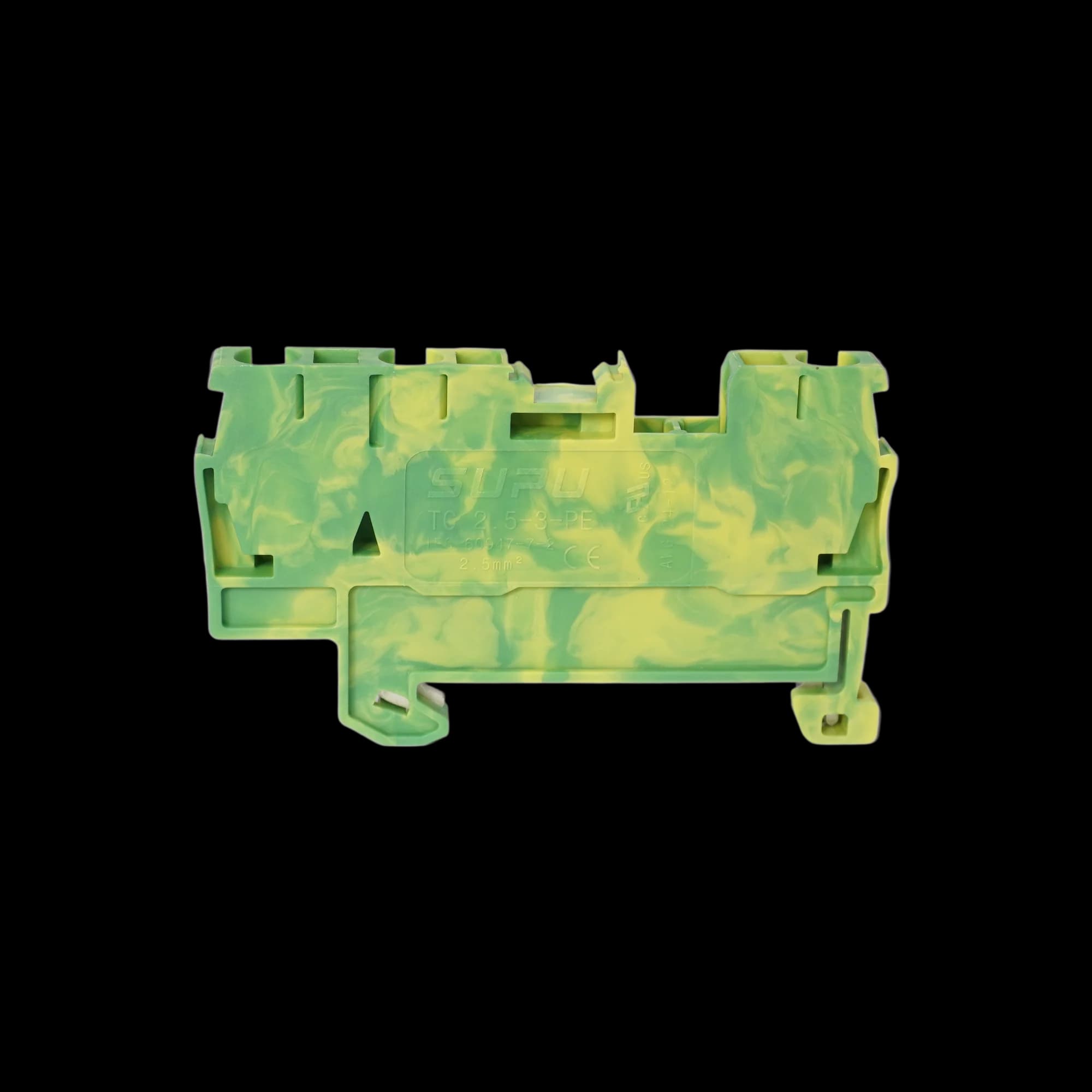 TC2.5-3-PE_Клемма TC2.5-3, жёлто-зелёная, пружинная, 2.5мм²_5