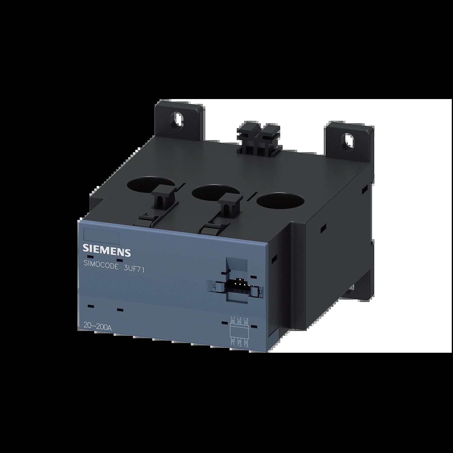3UF7103-1AA00-0_Модуль измерения тока, сквозное подключение, диапазон 20-200А