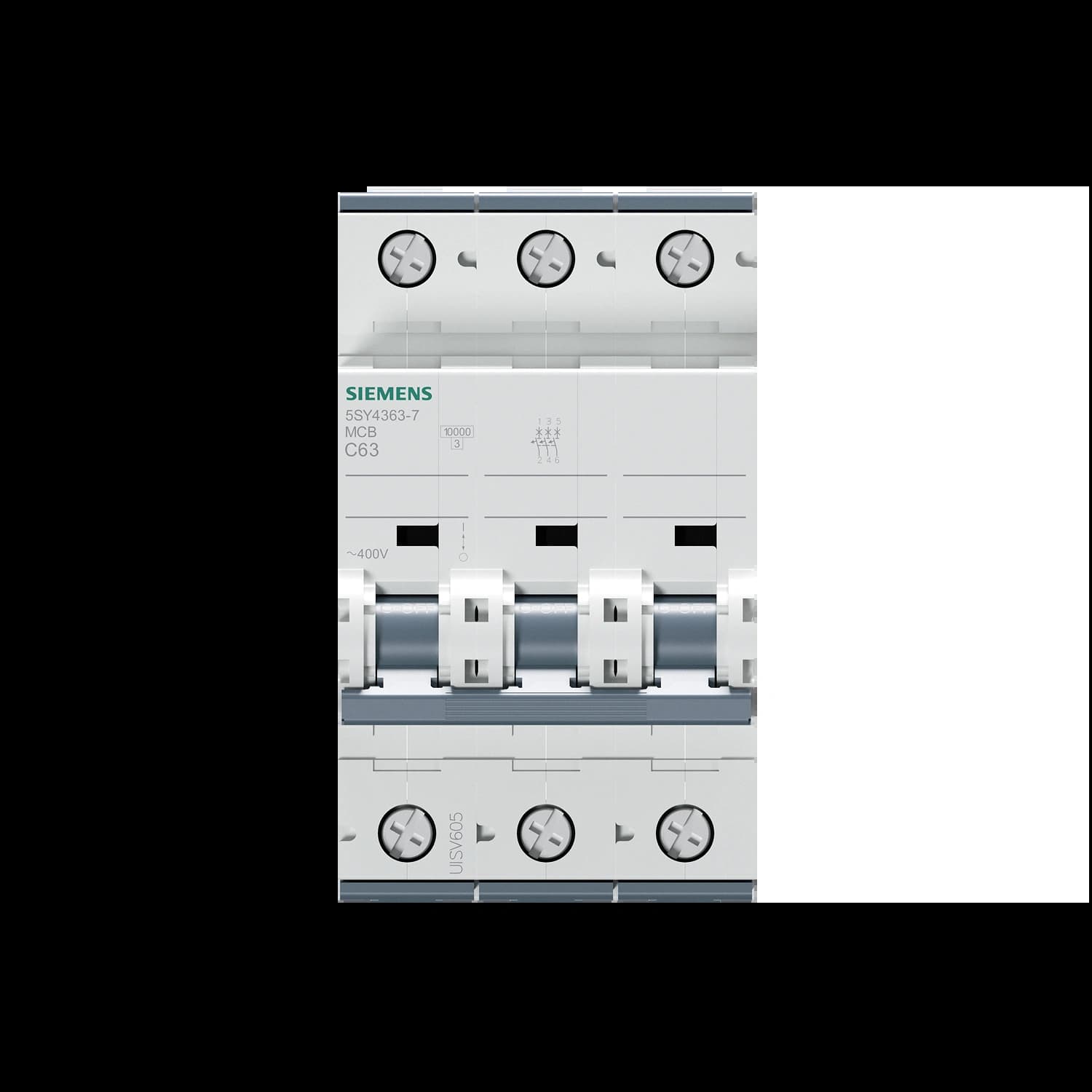 5SY4363-7_Автомат 3P, 63А, кривая «C», 10кА (C63)_5