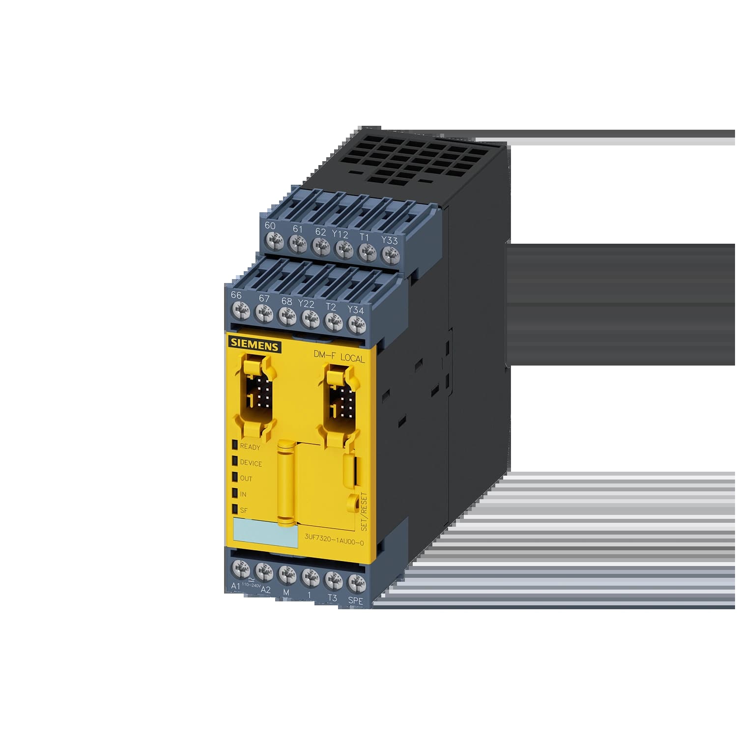 3UF7320-1AU00-0_Модуль безопасности, 2DO/2 цепи включения реле Us= 110-240В AC/DC