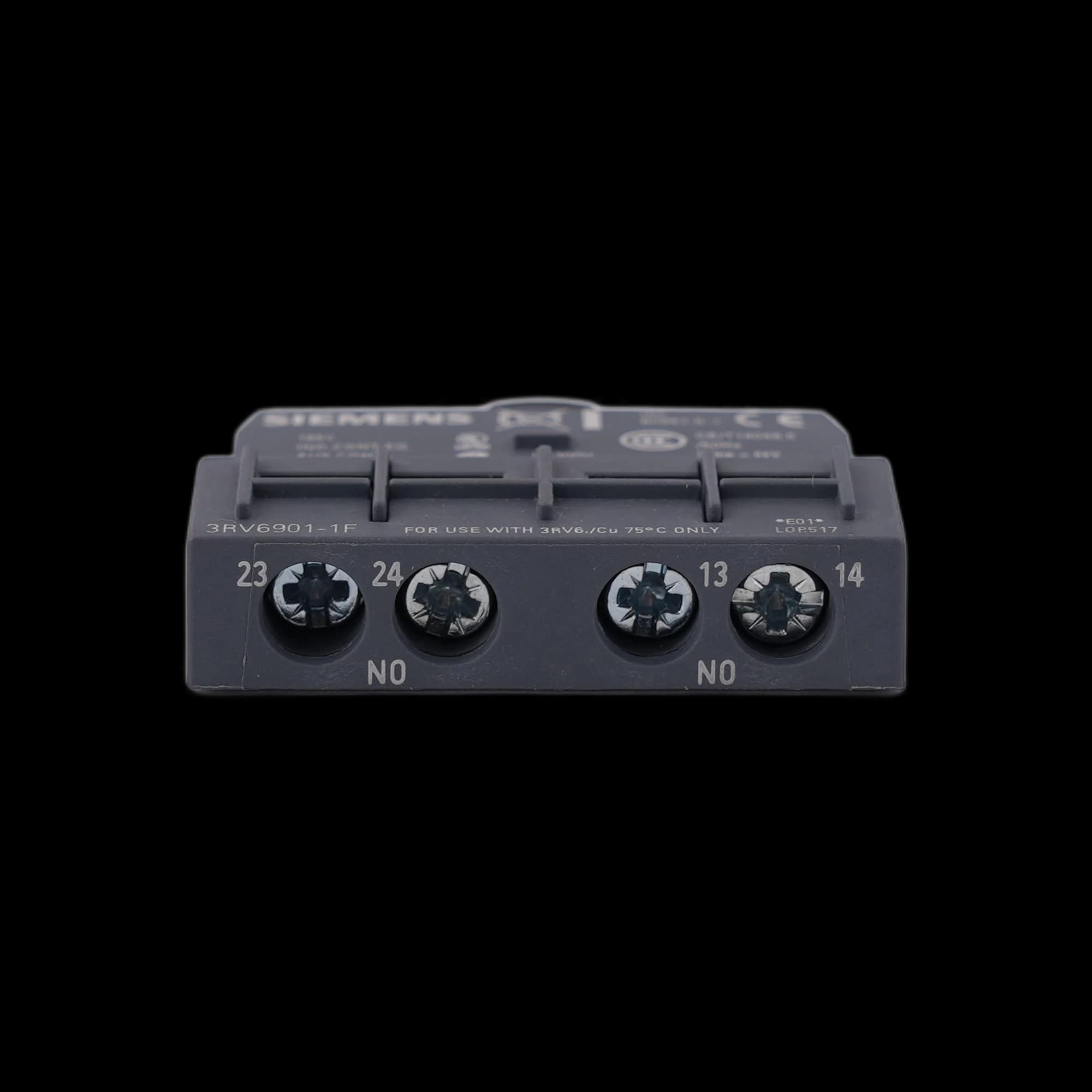 3RV6901-1F_Фронтальный блок-контакт 2НО, типоразмер S00-S0
