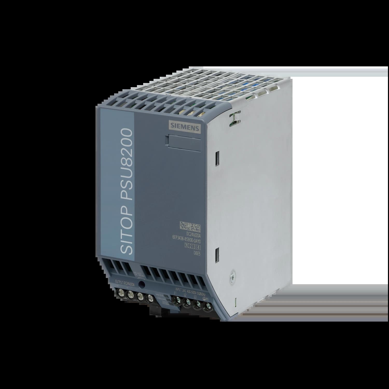 6EP3436-8SB00-0AY0_Блок питания SITOP PSU8200 3-ф., DC 24 В/20 A