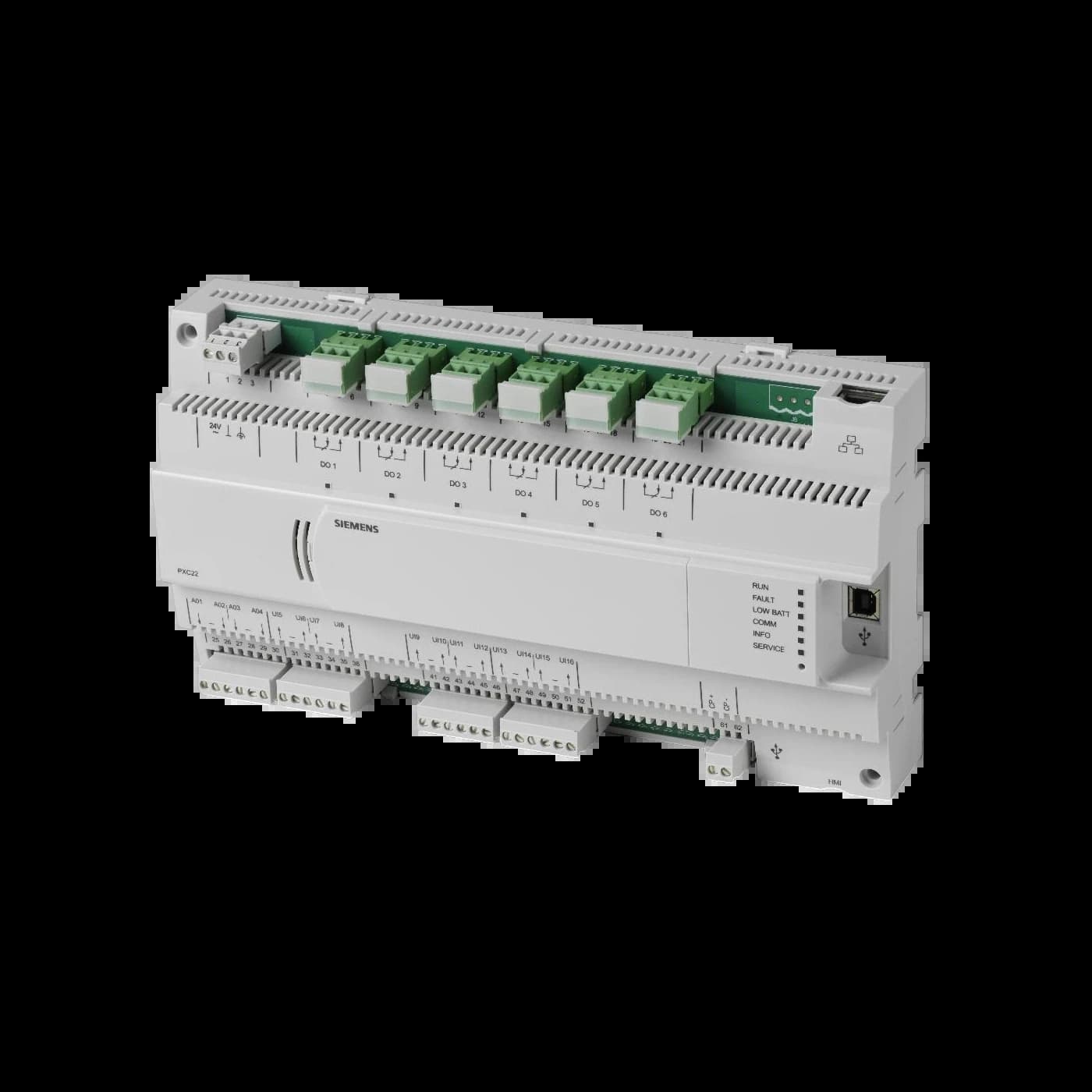 PXC22-E.D_Контроллер Desigo на 22 точки данных и BACnet IP