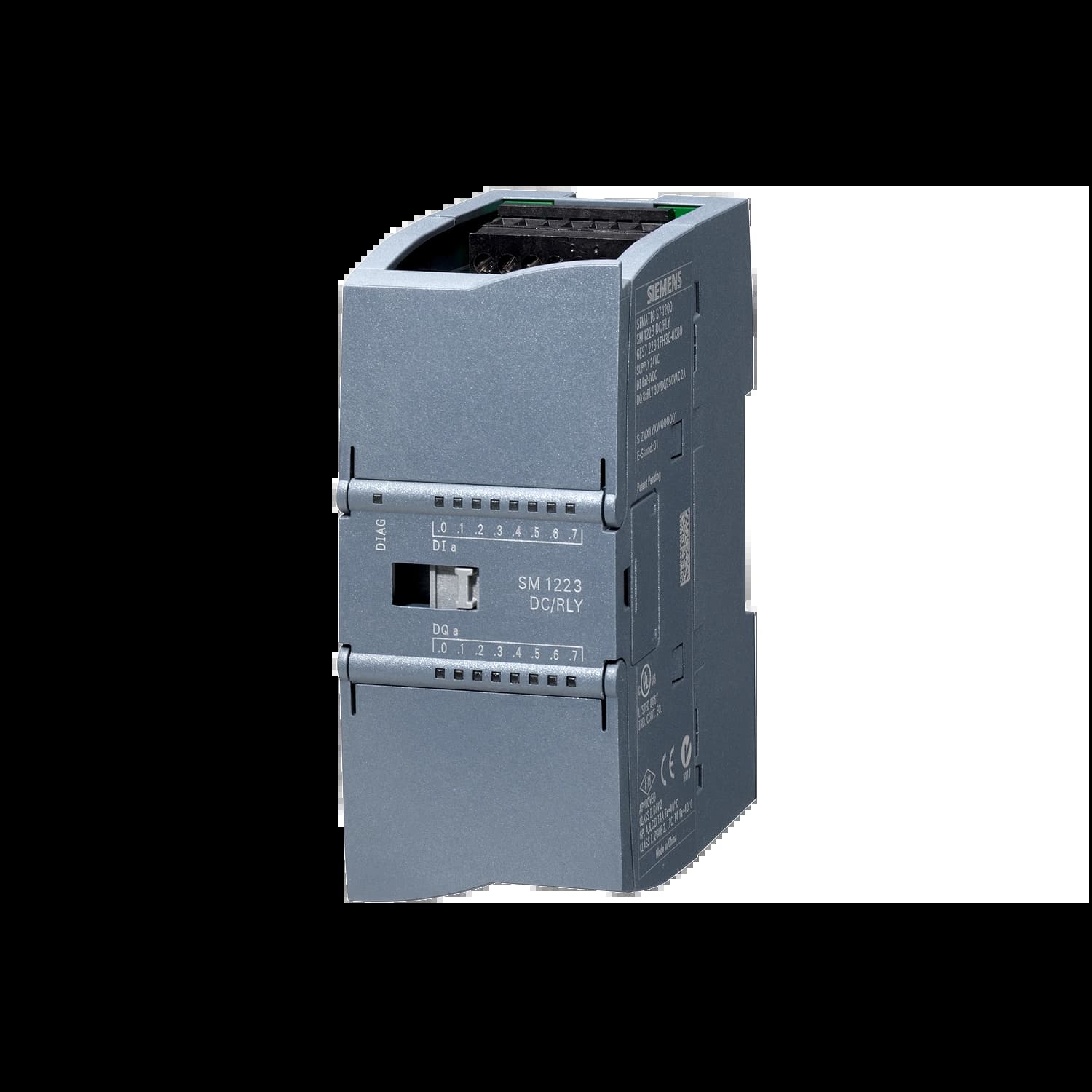 6ES7223-1PH32-0XB0_Модуль ввода-вывода SM 1223, 8DI DC 24В, 8DQ контакт реле_1
