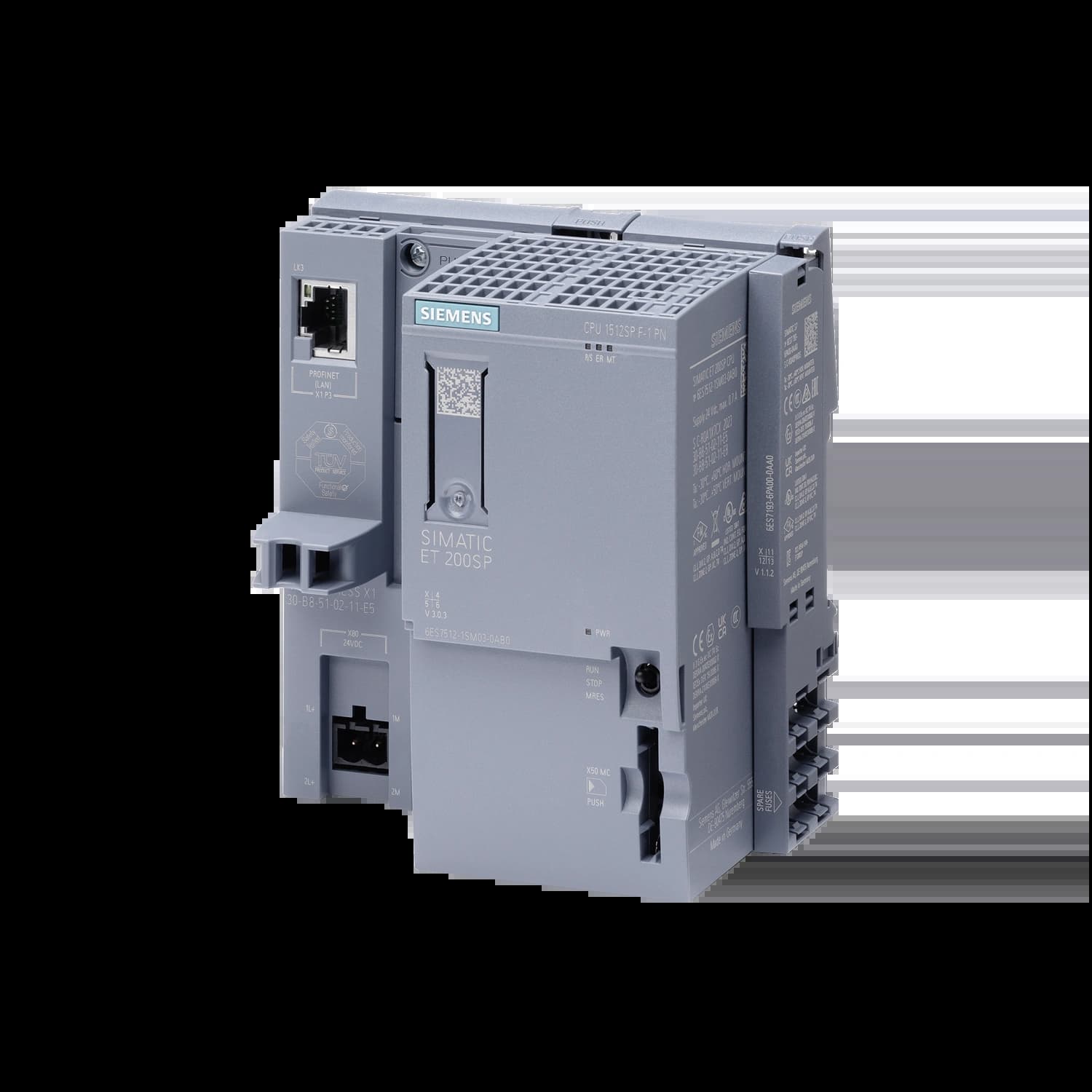 6ES7512-1SM03-0AB0_Simatic ET 200SP Центральный процессор CPU 1512SP F-1 PN_1