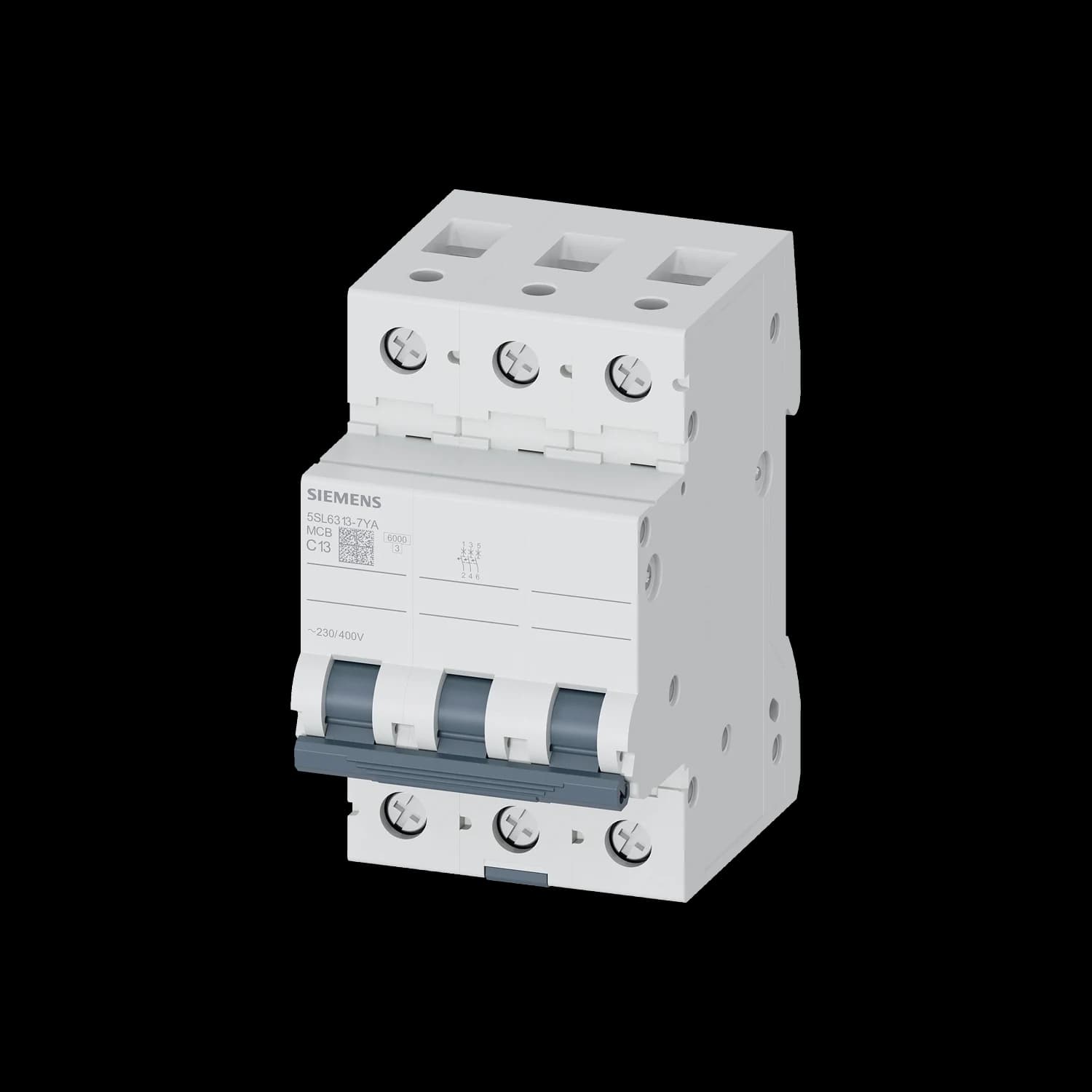 5SL6313-7_Автомат 3P, 13А, кривая «C», 6кА (C13)