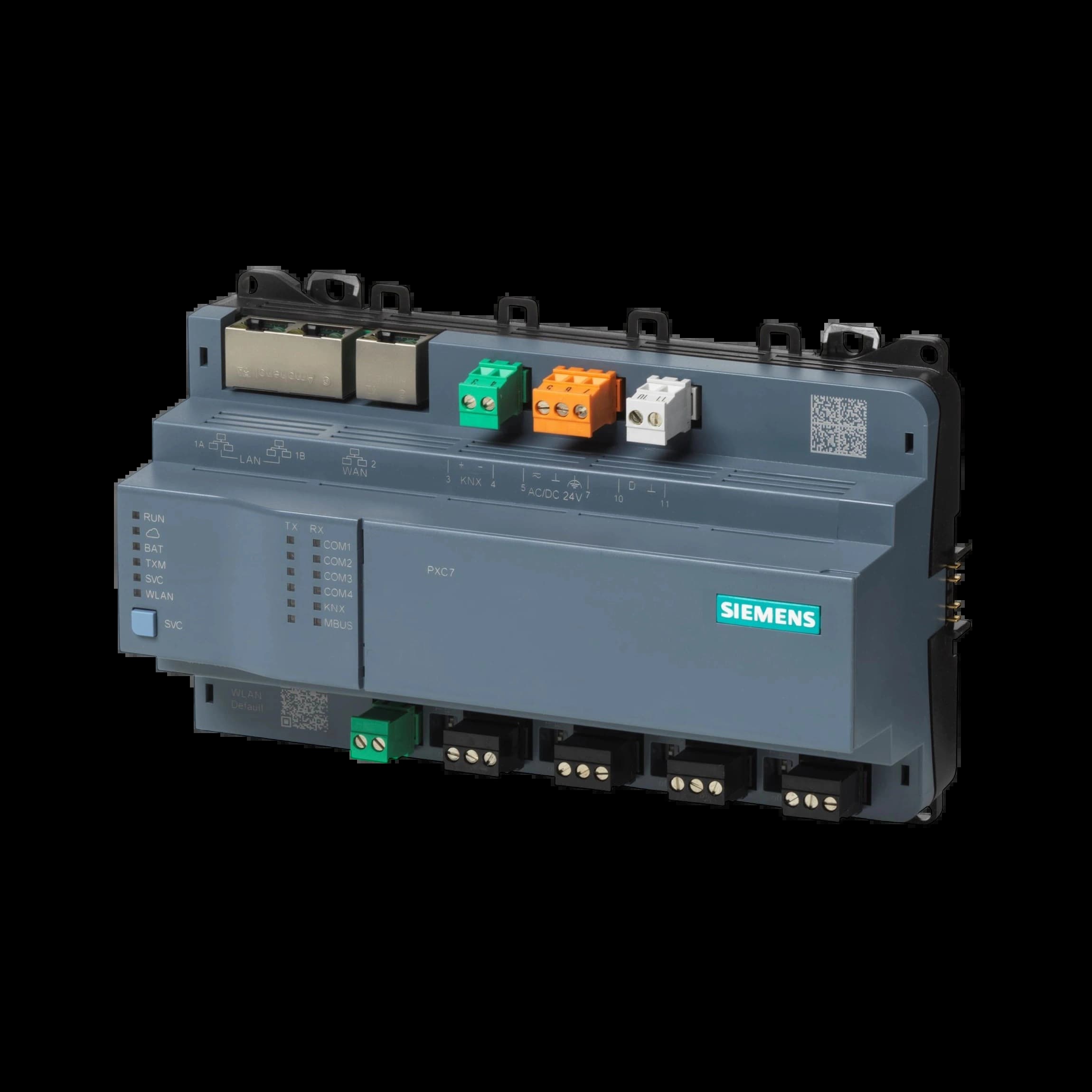 PXC7.E400S_Контроллер Desigo станция с BACnet/IP, BACnet/SC на 100 точек данных