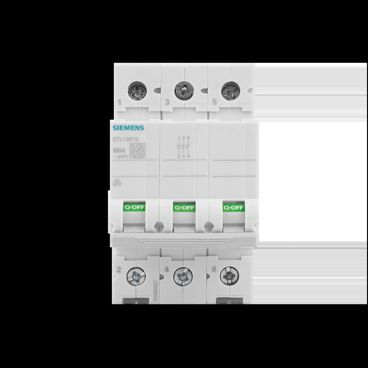 5TL1391-0_Выключатель нагрузки, 3P, 3НО, 100A_4
