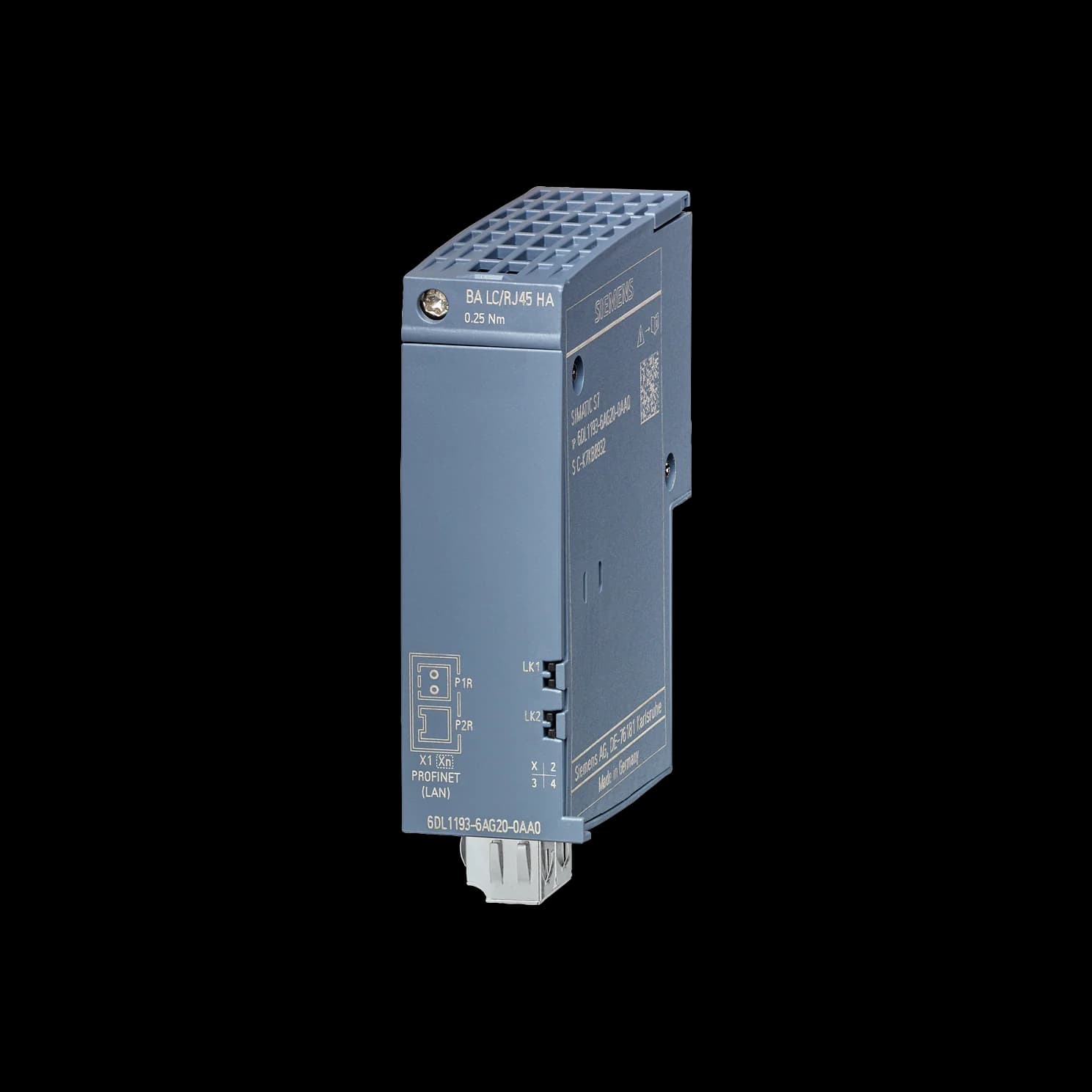 6DL1193-6AG20-0AA0_Шинный адаптер SIEMENS ET 200SP HA BA LC/RJ45, медиаконвертер