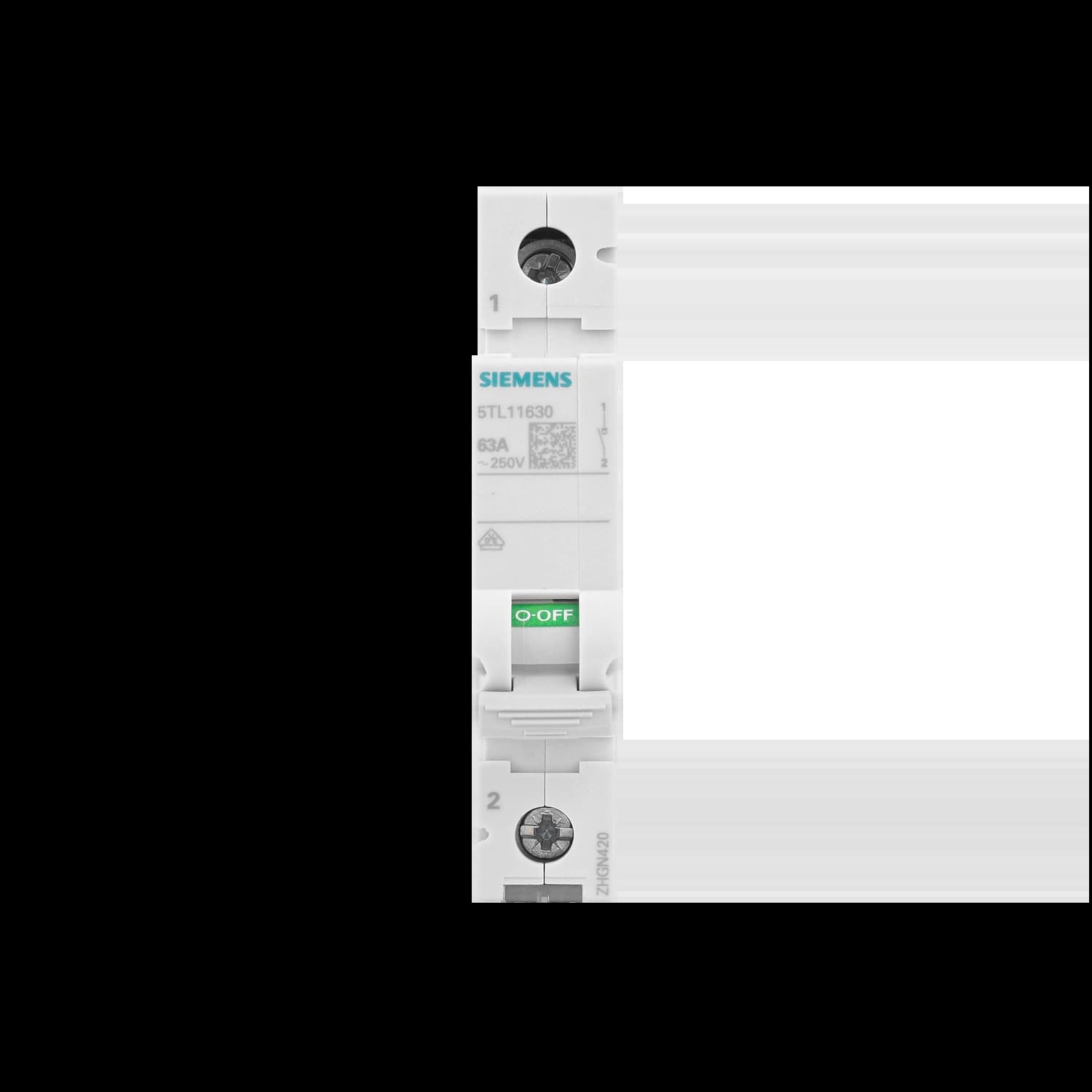 5TL1163-0_Выключатель нагрузки, 1P, 1НО, 63A_3