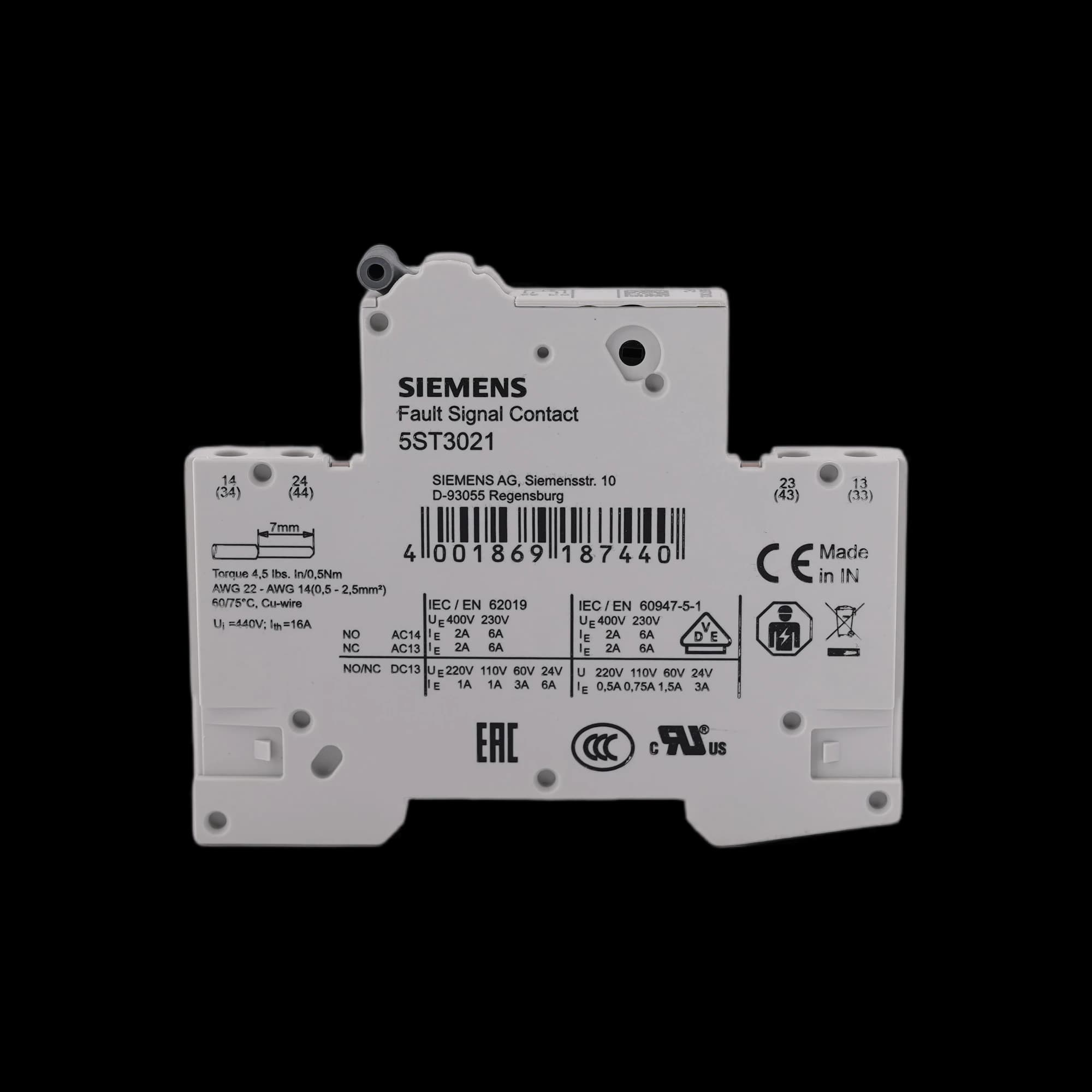 5ST3021_Контакт срабатывания 2НО, 0,5MW_2