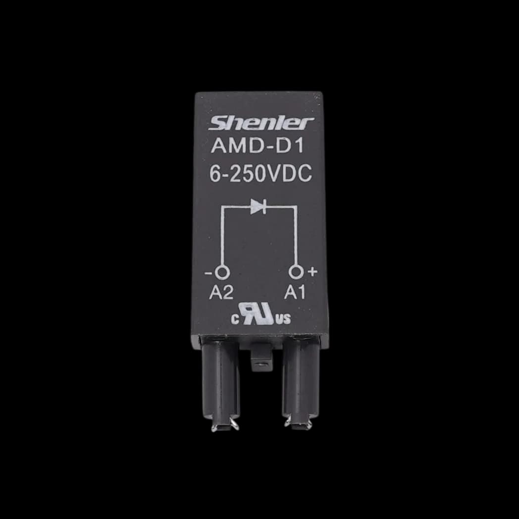 AMD-D1/6_250VDC_Защитный диод 6-250V DC, поляризация +А1/-А2