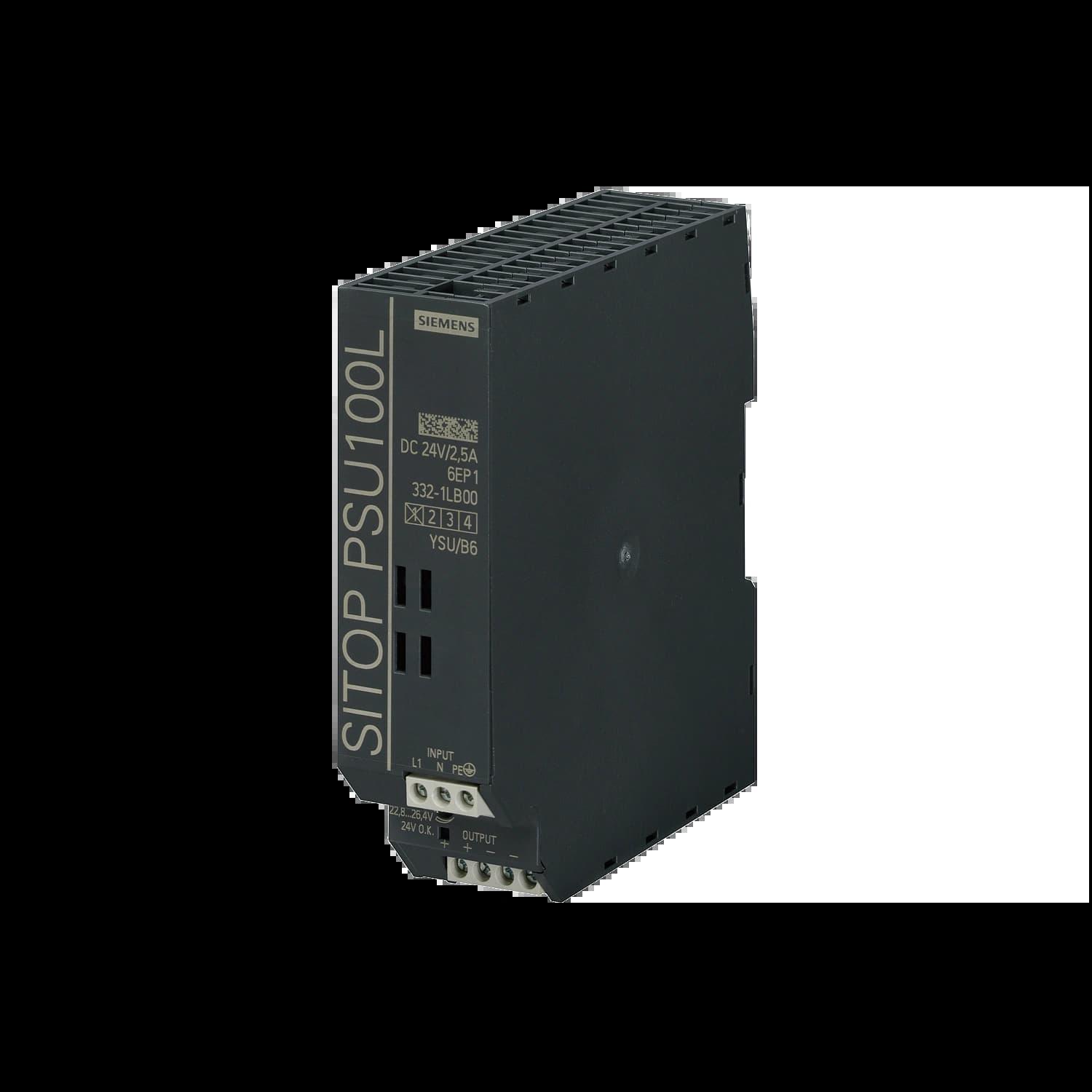 6EP1332-1LB00_Блок питания SITOP PSU100L 1-ф., DC 24 В/2,5 A