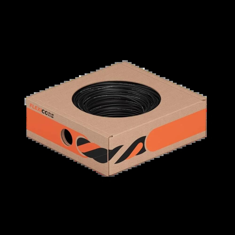 3120000398_Провод монтажный 1.5 мм² Чёрный 100 м