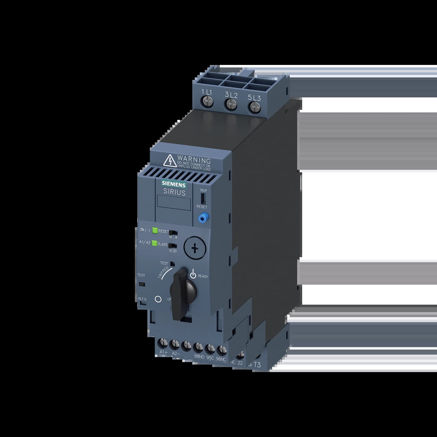 3RA6120-1CP32_Пускатель прямого пуска 4A, 1.5кВт при 400В, 4A, Ir=1-4A