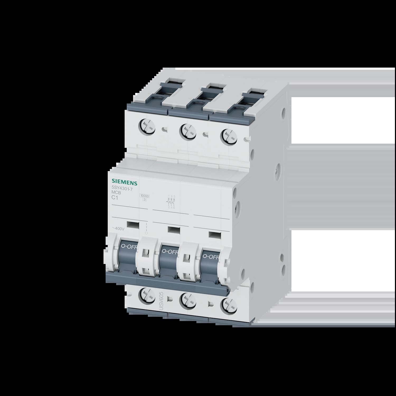 5SY4301-7_Автомат 3P, 1А, кривая «C», 10кА (C1)_2