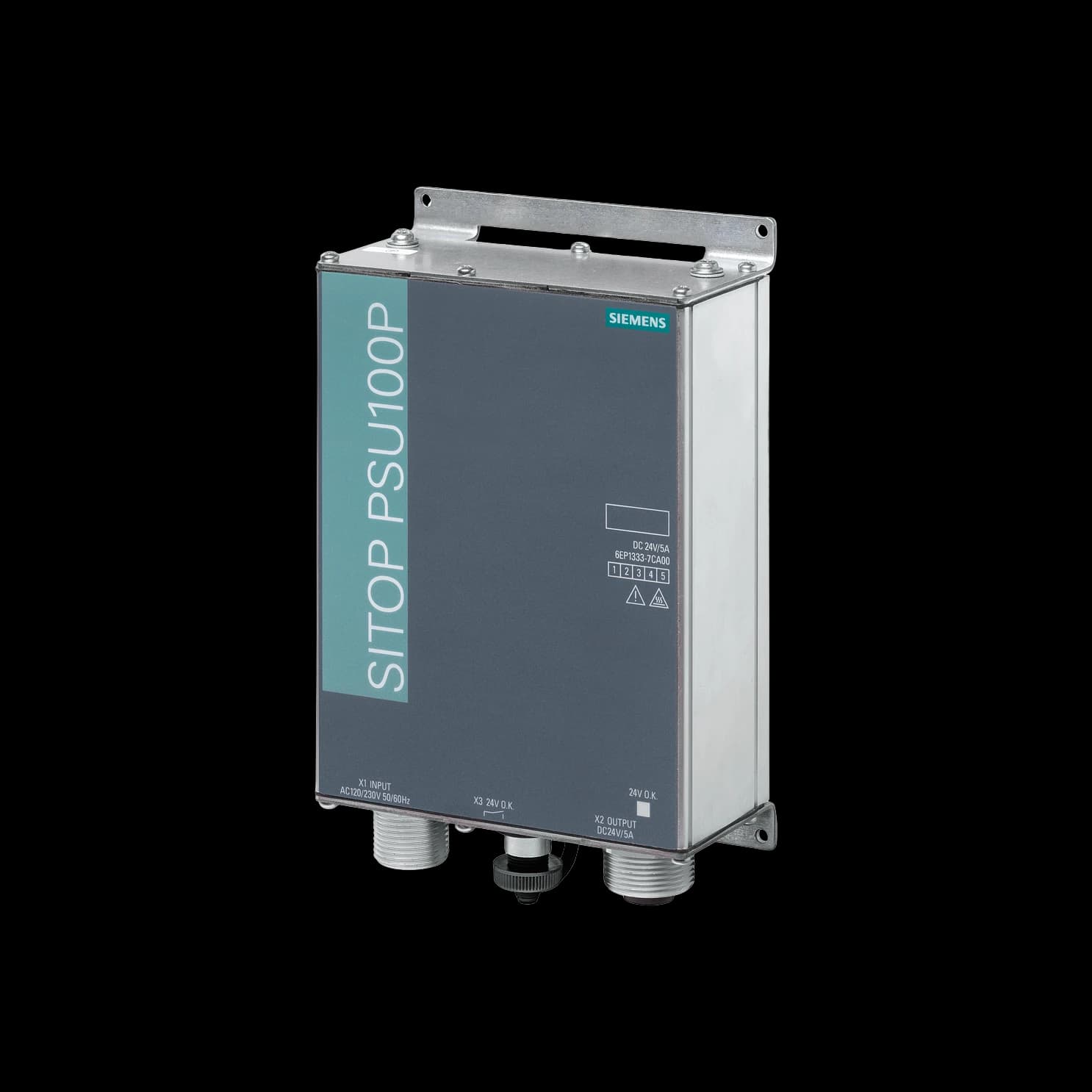6EP1333-7CA00_Блок питания SITOP PSU100P, 1AC -> 24В DC, 5А, IP67