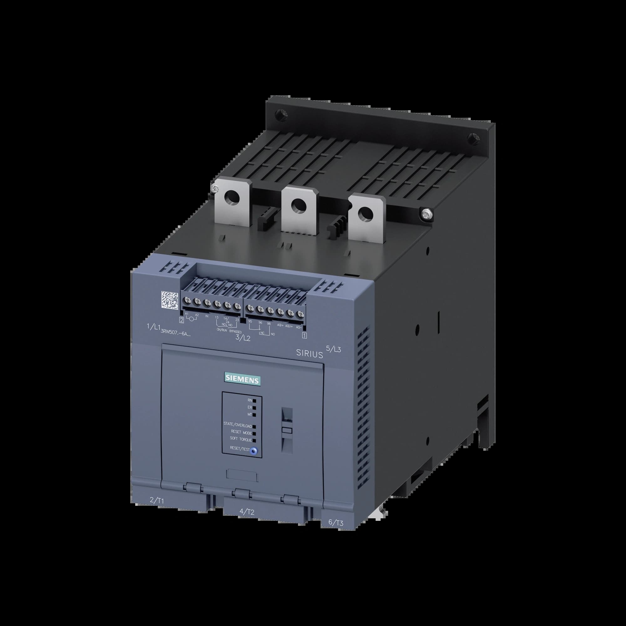 3RW5074-6AB14_Устройство плавного пуска SIRIUS 160кВт 315А 380В базовый функционал_3