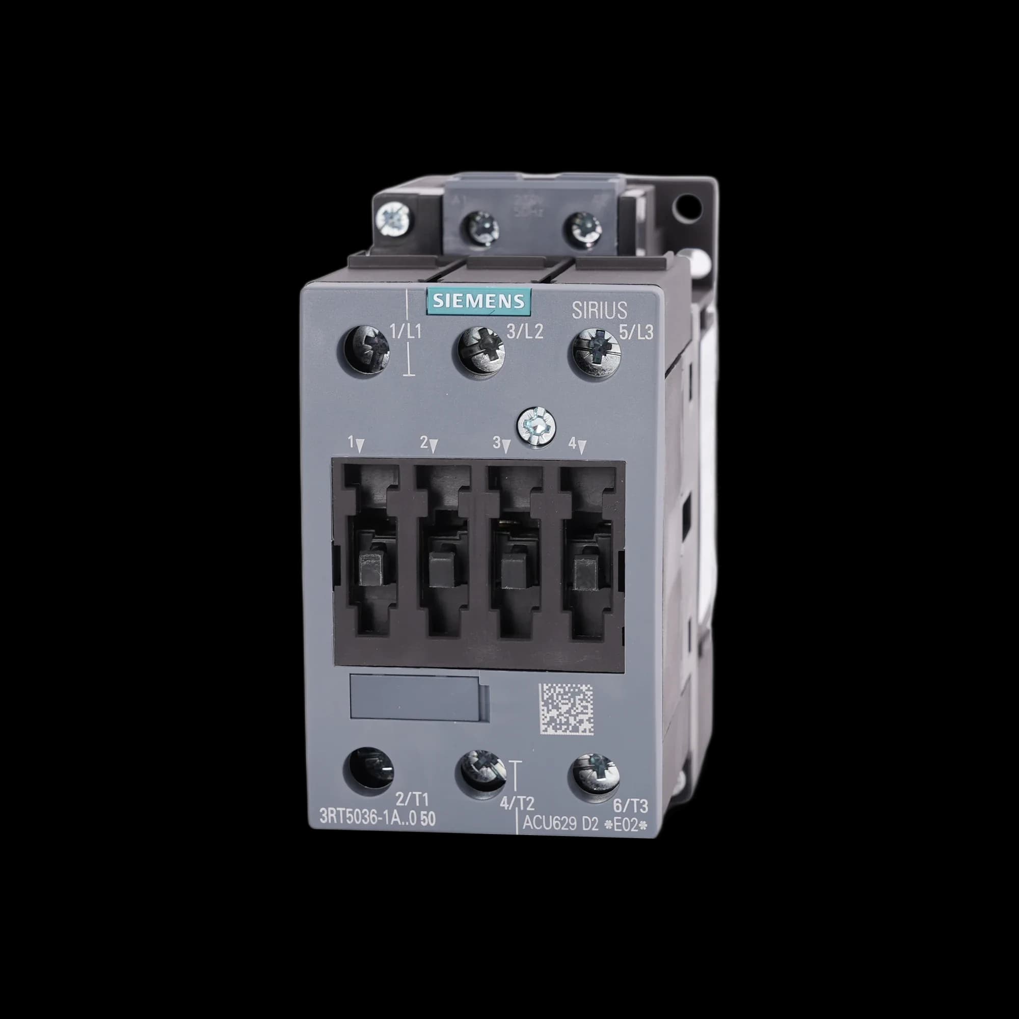 3RT5036-1AP00_Контактор 3P 50А 22кВт AC3 катушка, 230В AC, без допконтактов, габарит S2