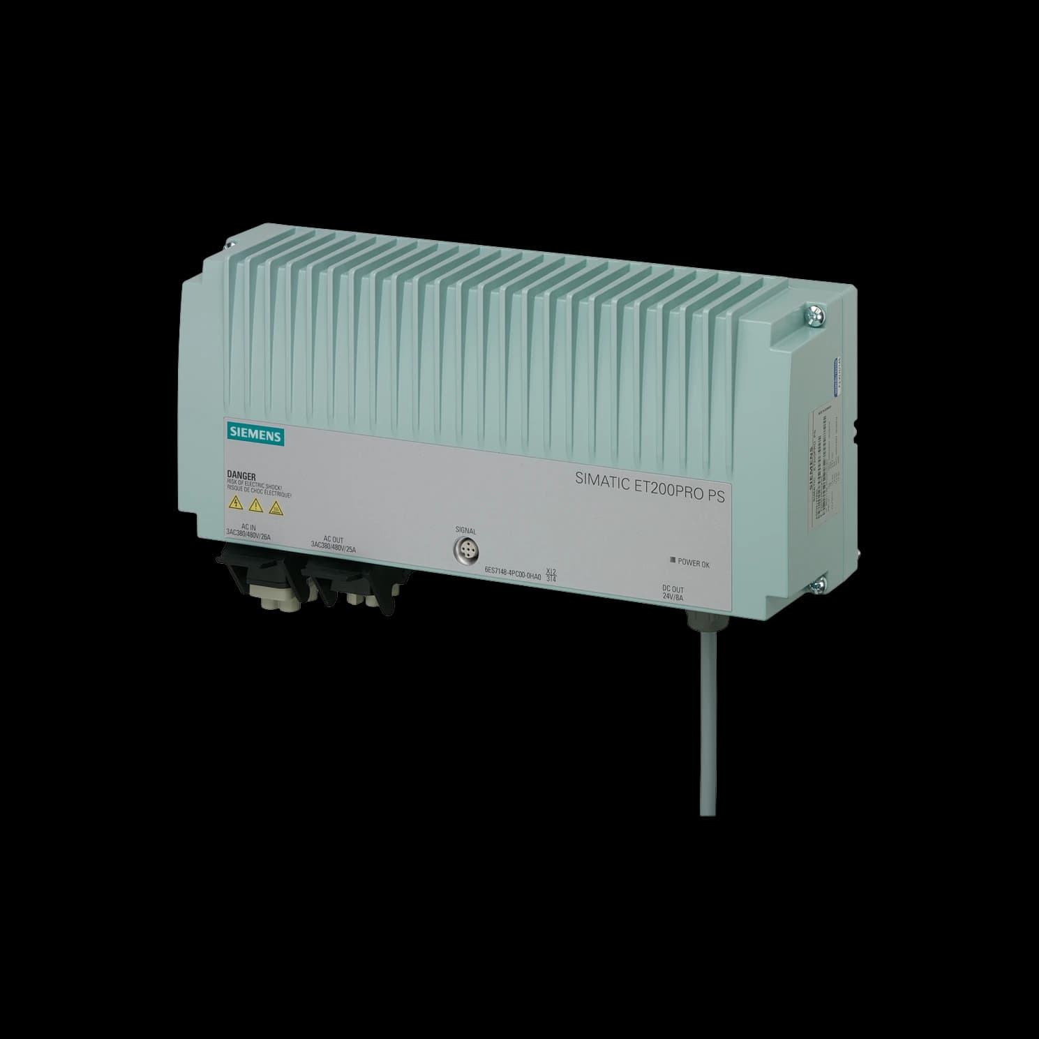 6ES7148-4PC00-0HA0_Блок питания SIMATIC ET200pro PS, 3AC -> 24В DC, 8А