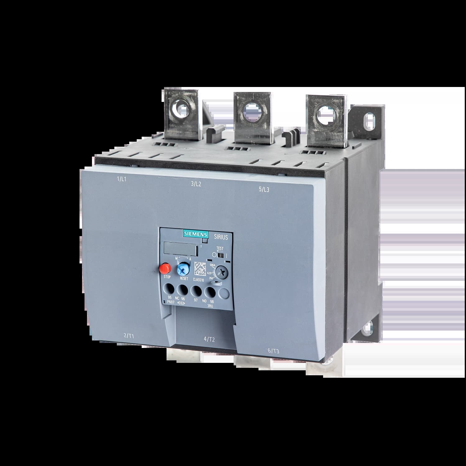 3RU5176-5HB1_Тепловое реле перегрузки 200 кВт Ir=280…400А_1