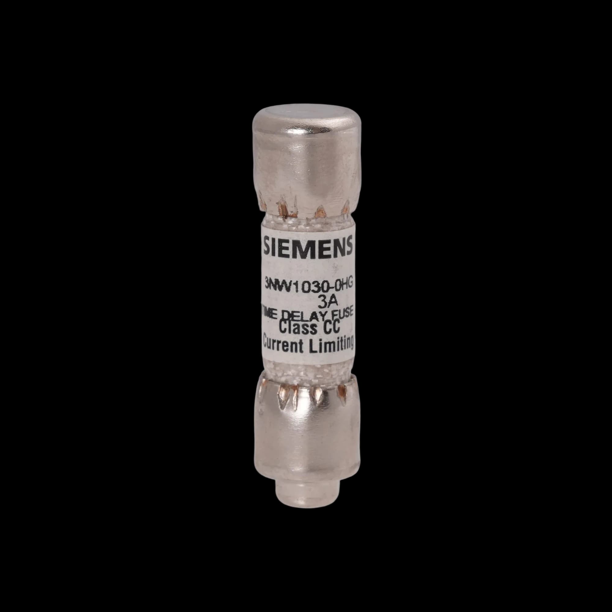 3NW1030-0HG_Siemens цилиндрическая плавкая вставка SENTRON класса CC, с выдержкой времени, 3 А, 600 В AC