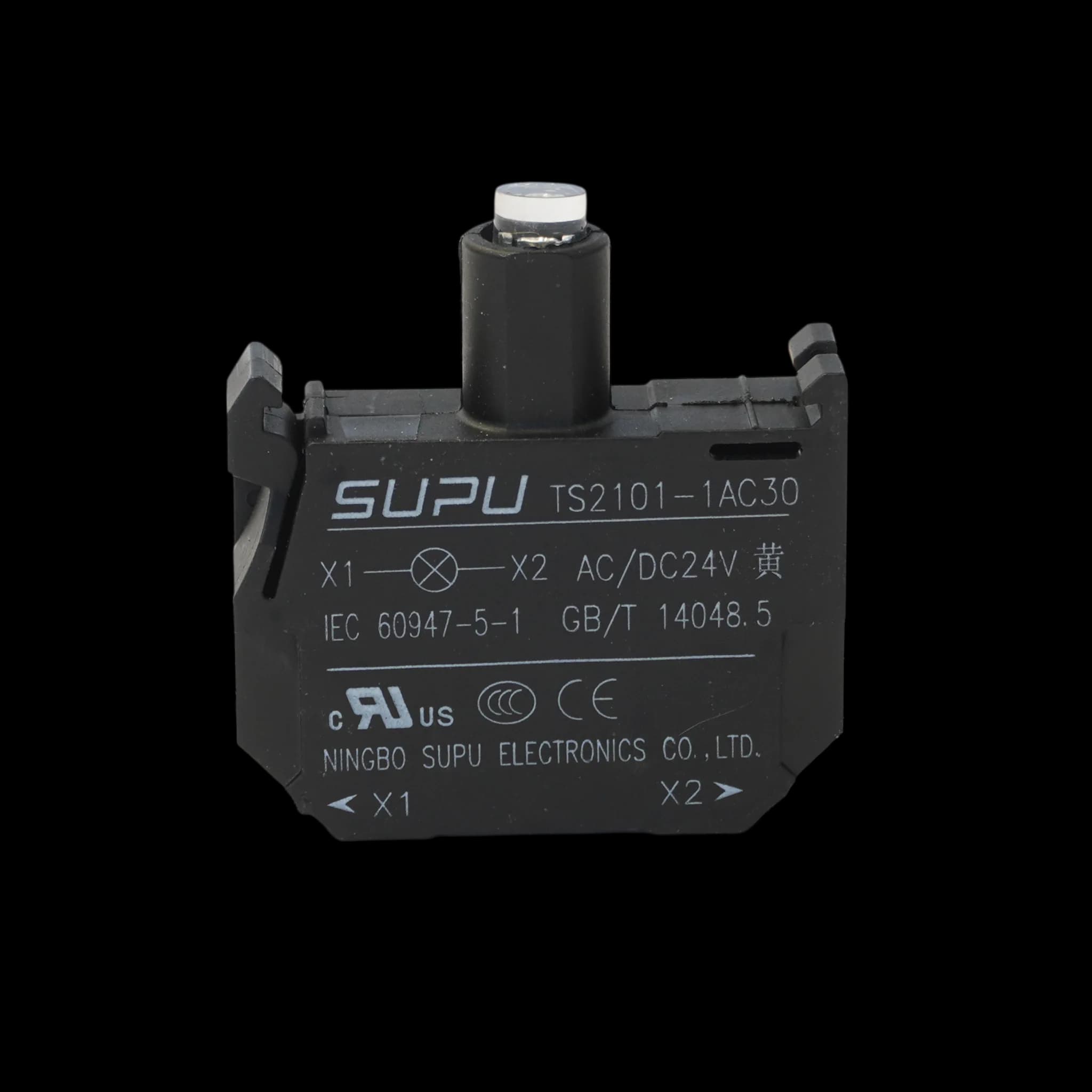 TS2101-1AC30_Блок индикации, жёлтый, 24В AC/DC_2