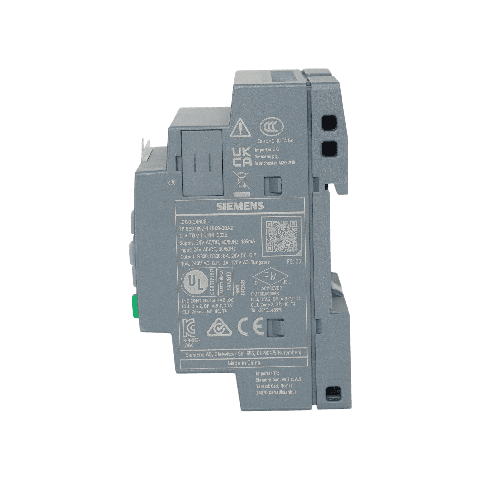 6ED1052-1HB08-0BA2_Логический модуль c дисплеем LOGO! 24RCE, 4 MW, 8DI/4DO_2