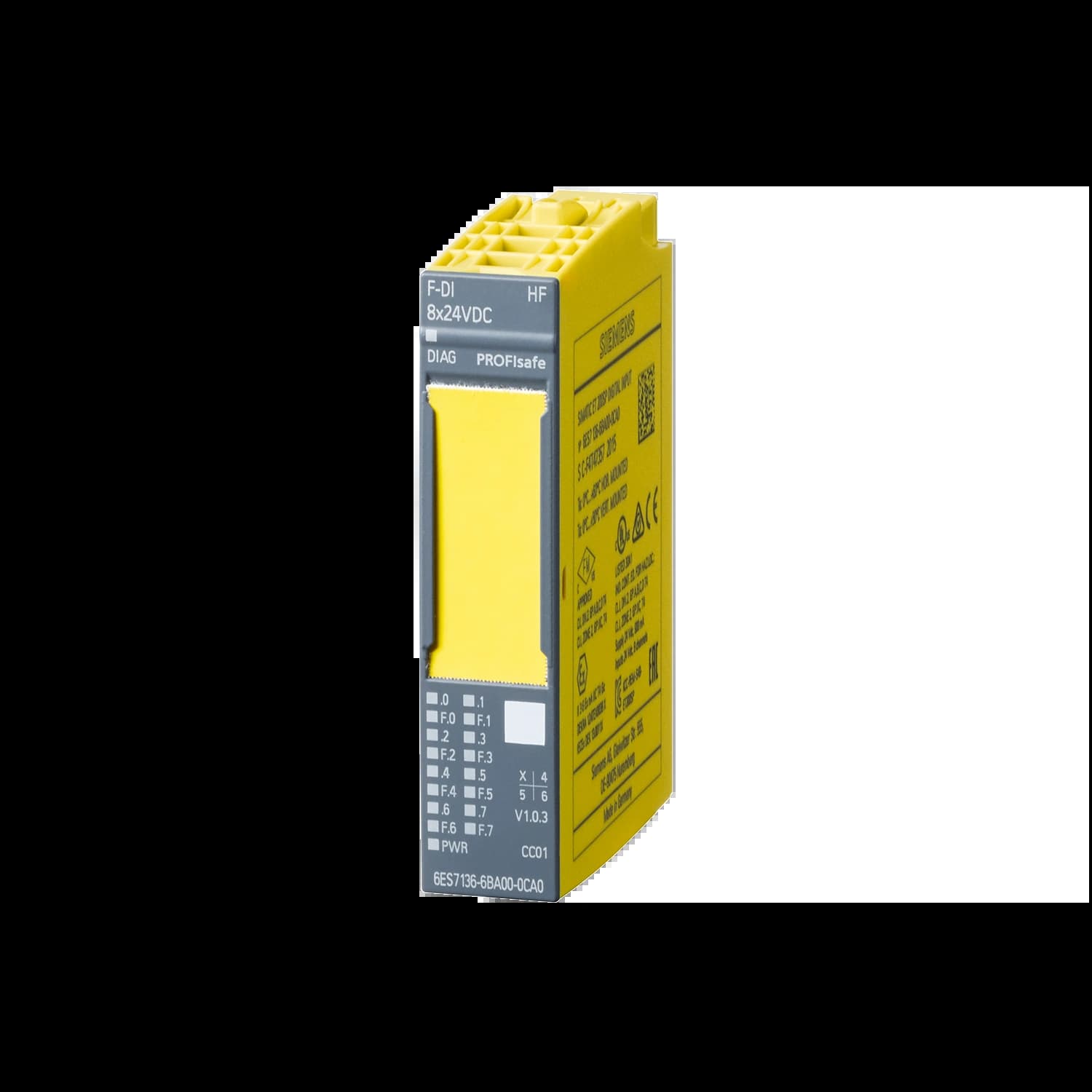 6ES7136-6BA01-0CA0_Модуль ввода ET 200SP F-DI8x24VDC HF_1