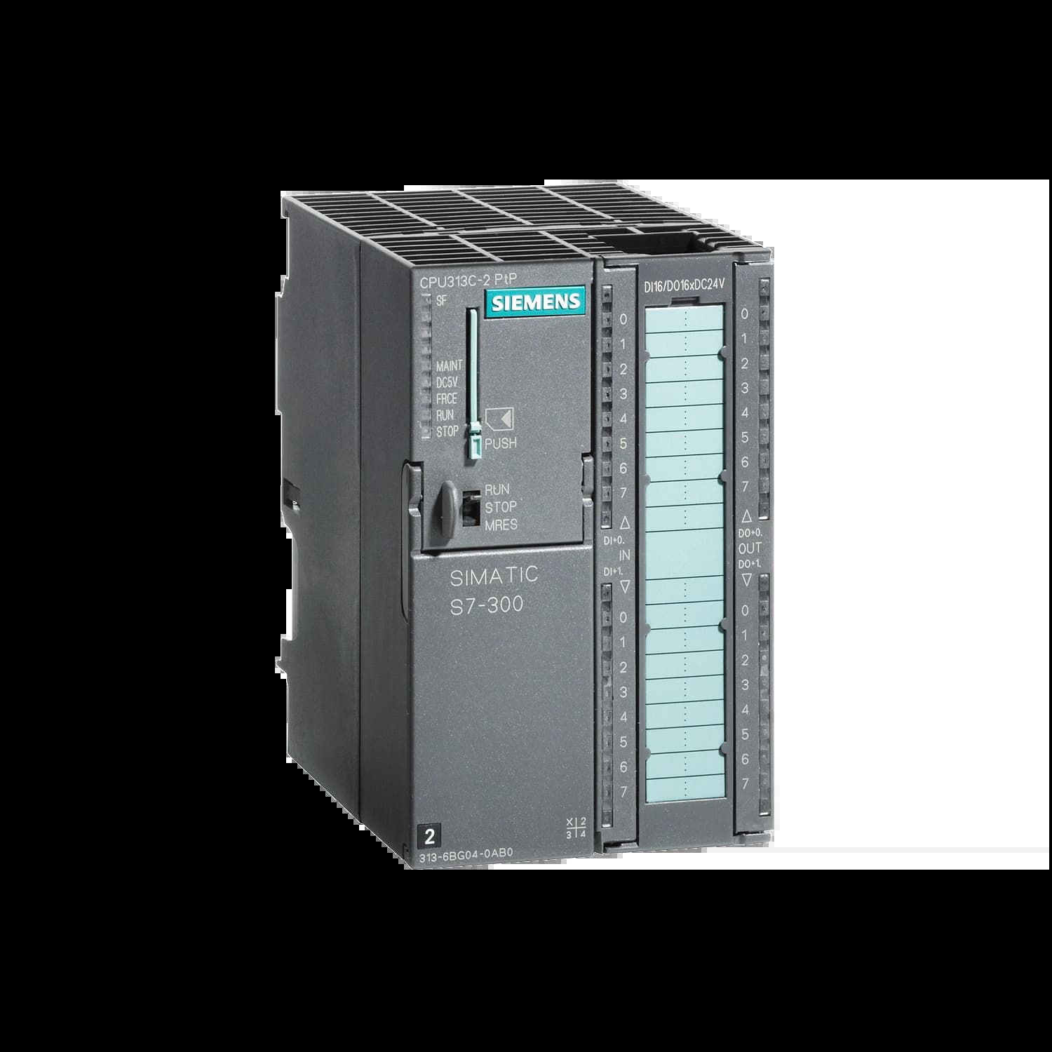 6ES7313-6BG04-0AB0_Simatic S7-300 Центральный процессор CPU 313C-2 PtP, 16DI/16DQ_1