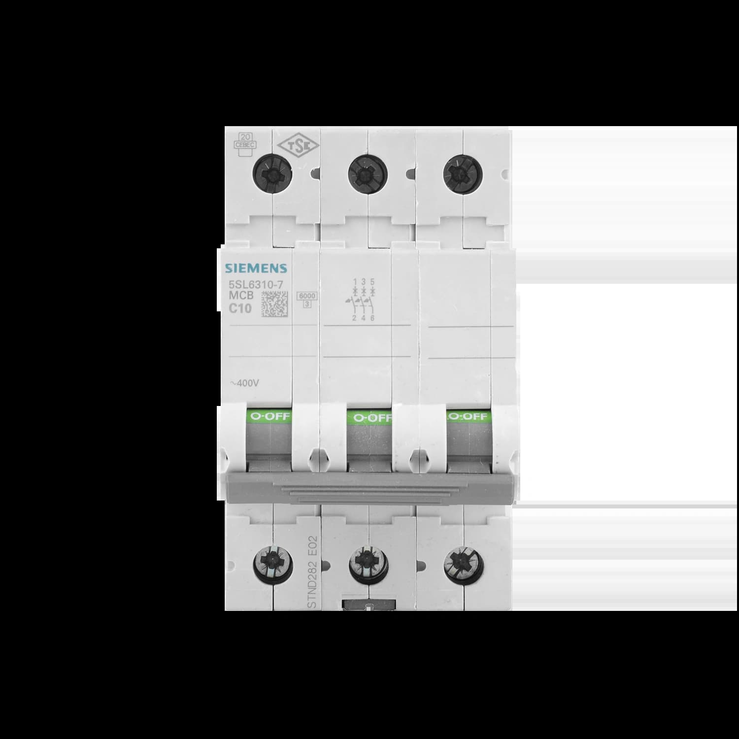 5SL6310-7_Автомат 3P, 10А, кривая «C», 6кА (C10)_4