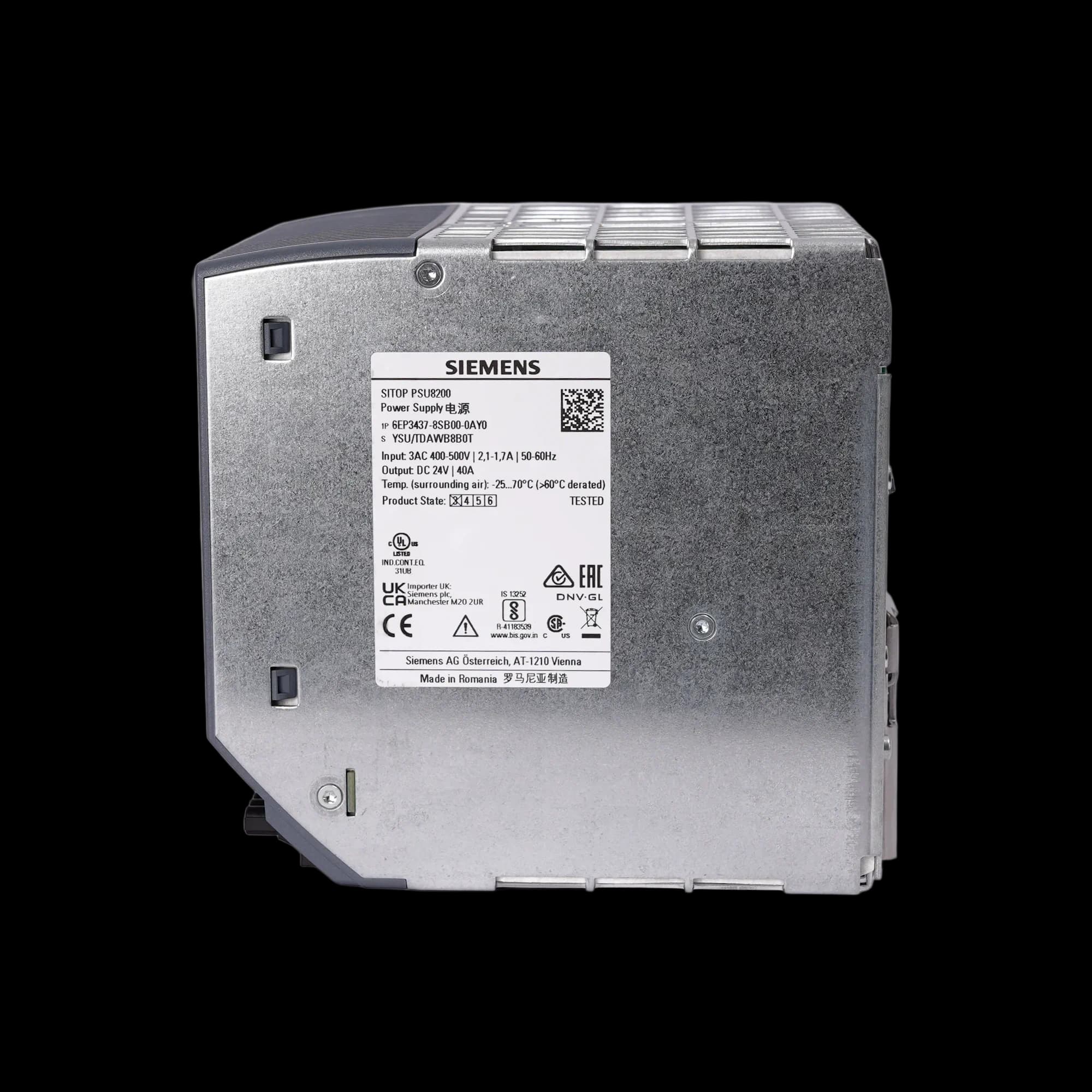 6EP3437-8SB00-0AY0_Блок питания SITOP PSU8200 3-ф., DC 24 В/40 A_2