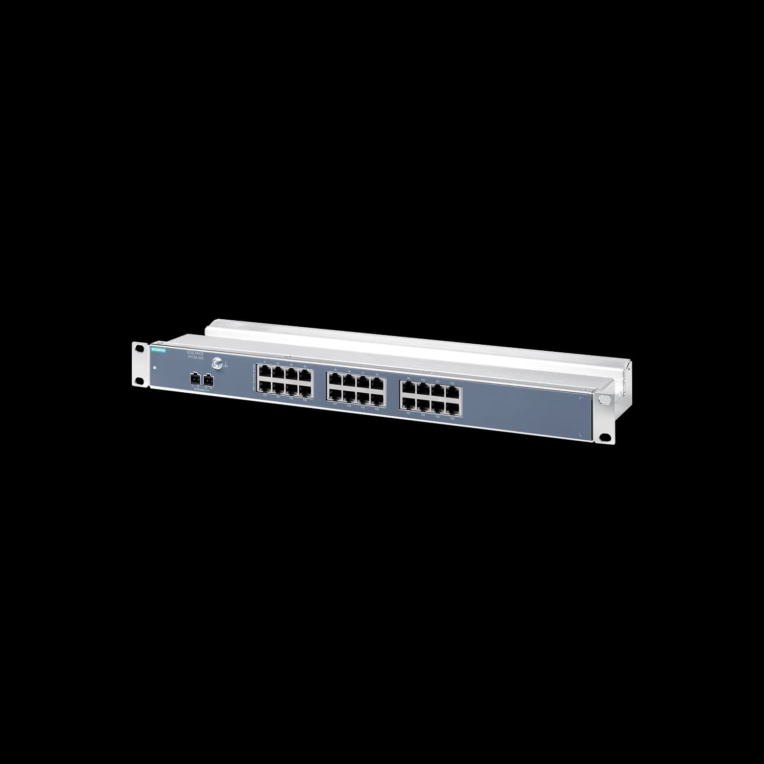 6GK5124-0BA00-2AR3_Неуправляемый коммутатор SCALANCE XR124WG (24×FE, DC 24 В)