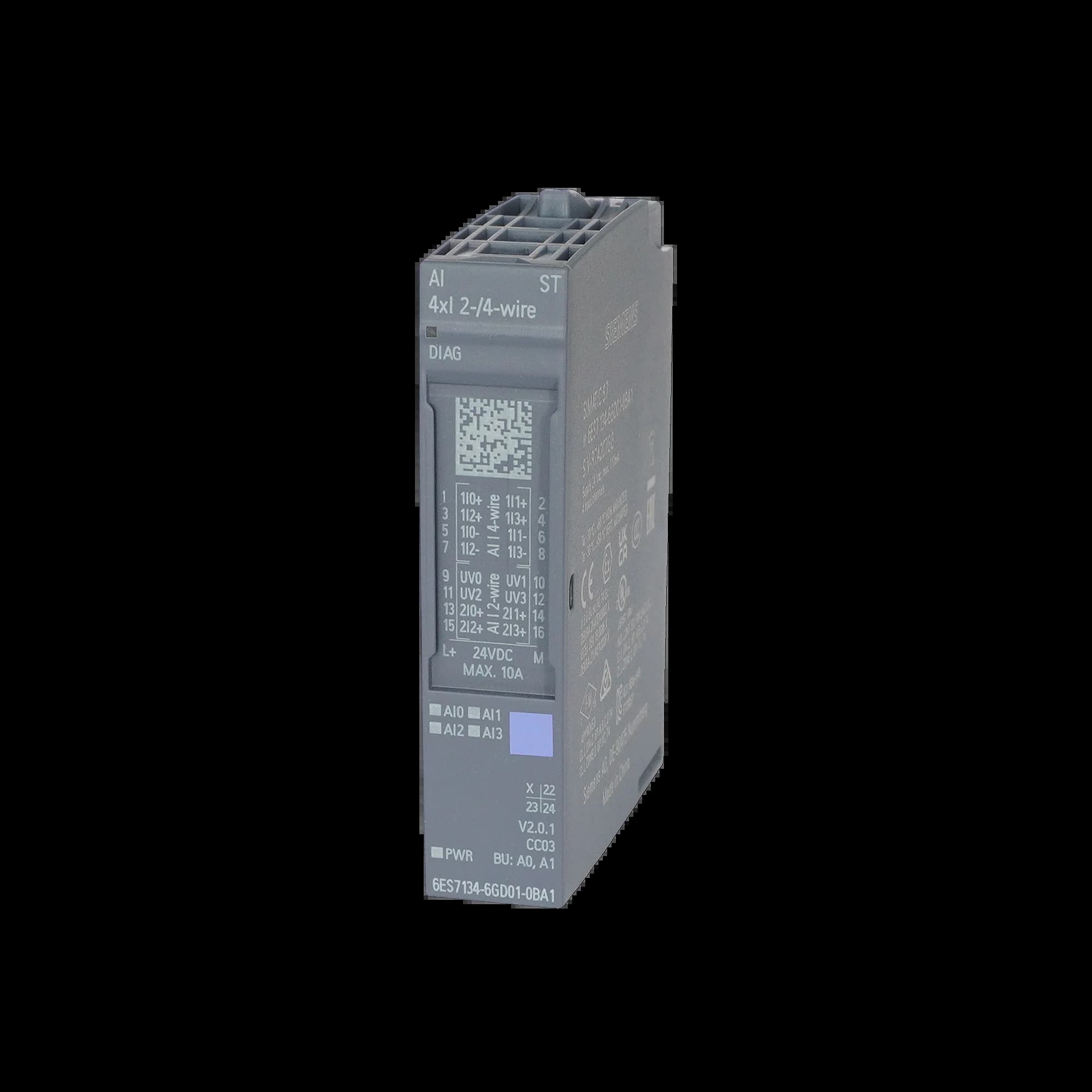6ES7134-6GD01-0BA1_Модуль ввода ET 200SP AI4xI ST