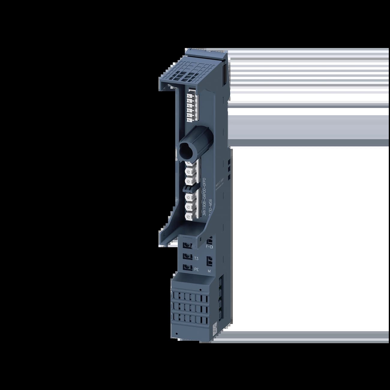 3RK1908-0AP00-0FP0_Базовый блок BU30-MS6 тёмный_1