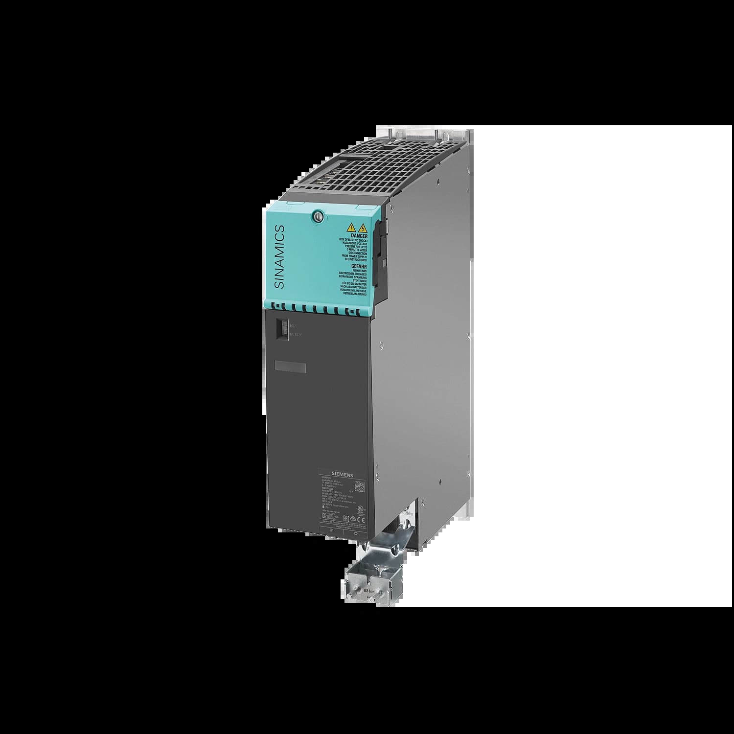 6SL3120-2TE21-8AD0_Двухдвигательный модуль ПЧ SINAMICS S120, 600В DC -> 6×400В AC 18А, D-тип_1