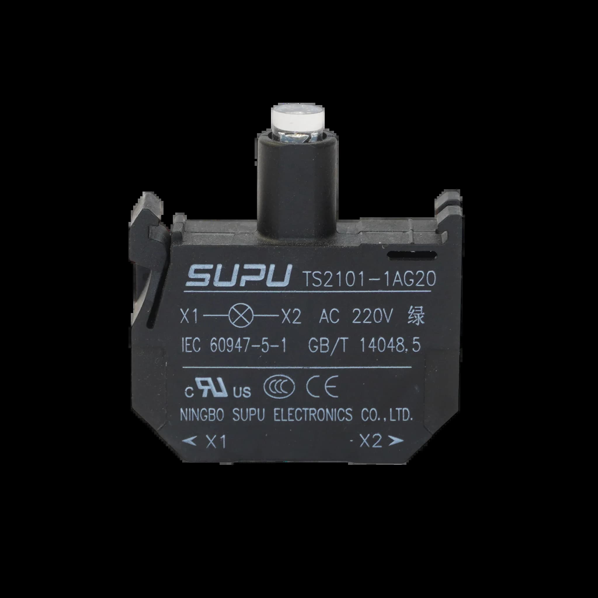 TS2101-1AG20_Блок индикации, зелёный, 220В AC_2