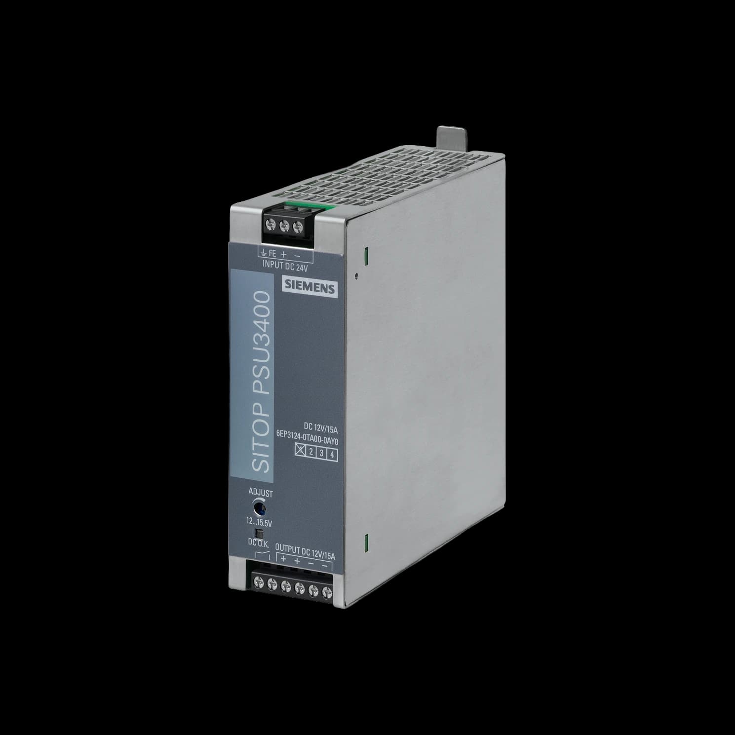6EP3124-0TA00-0AY0_DC/DC-преобразователь SITOP PSU3400, 24В DC -> 12В DC, 15А