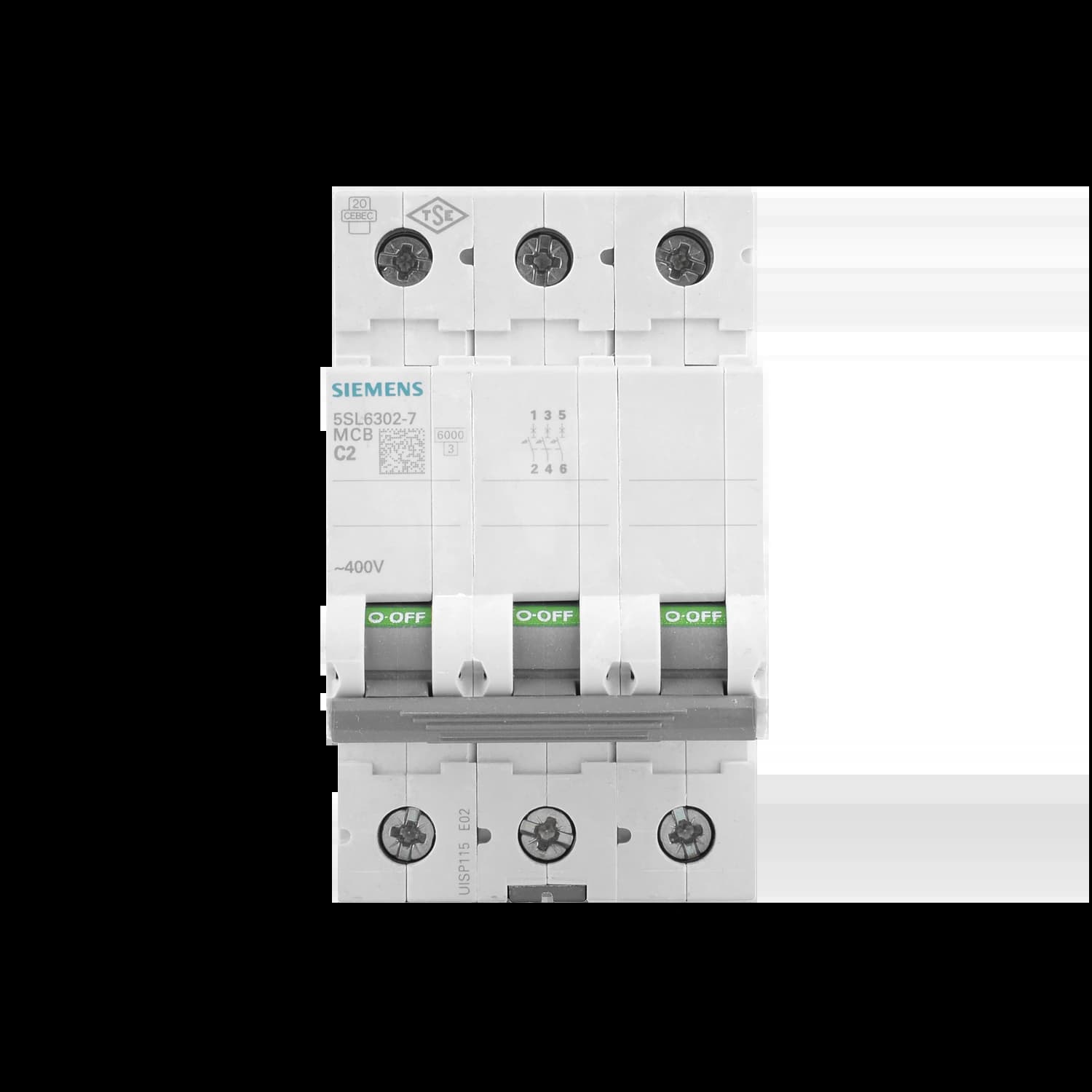 5SL6302-7_Автомат 3P, 2А, кривая «C», 6кА (C2)_3