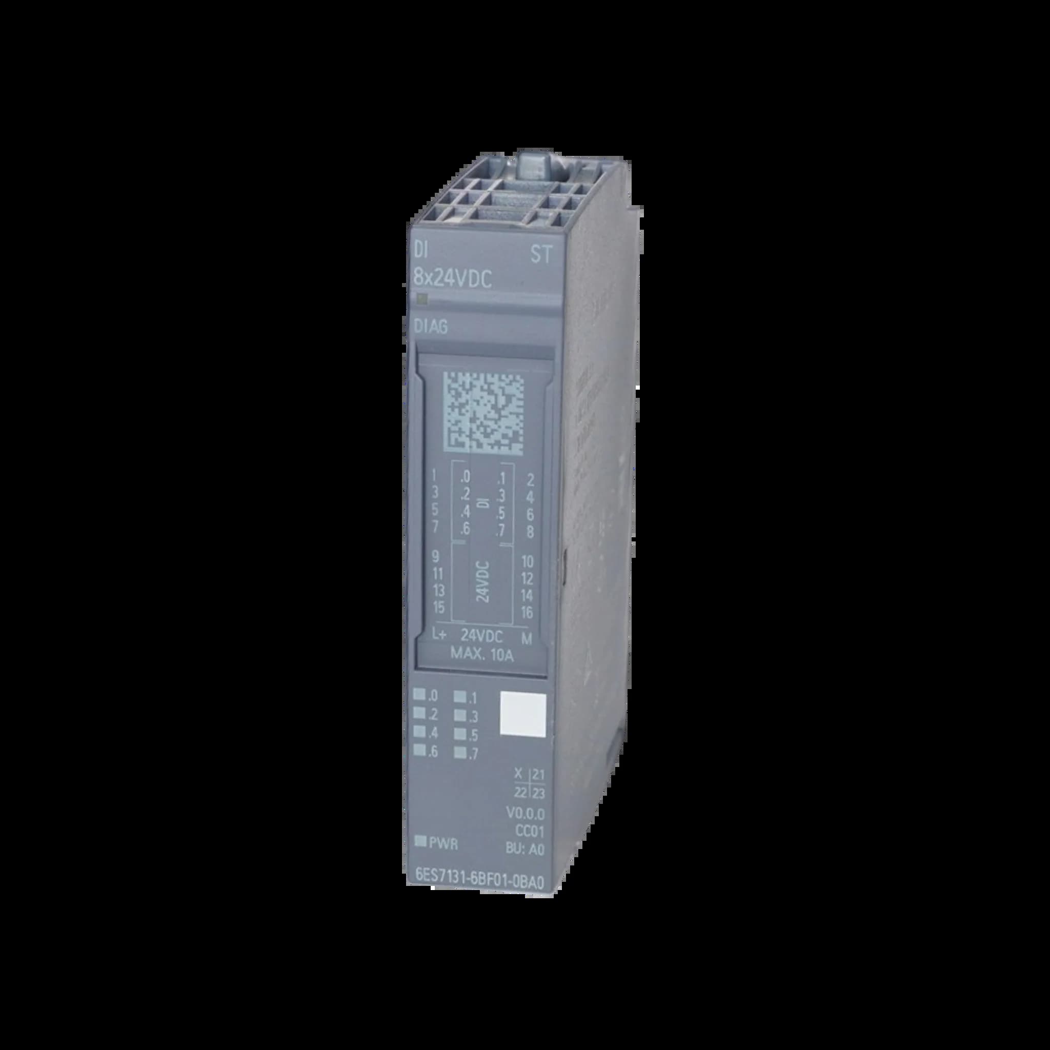 6ES7131-6BF01-0BA0_Модуль ввода ET 200SP DI8x24VDC ST