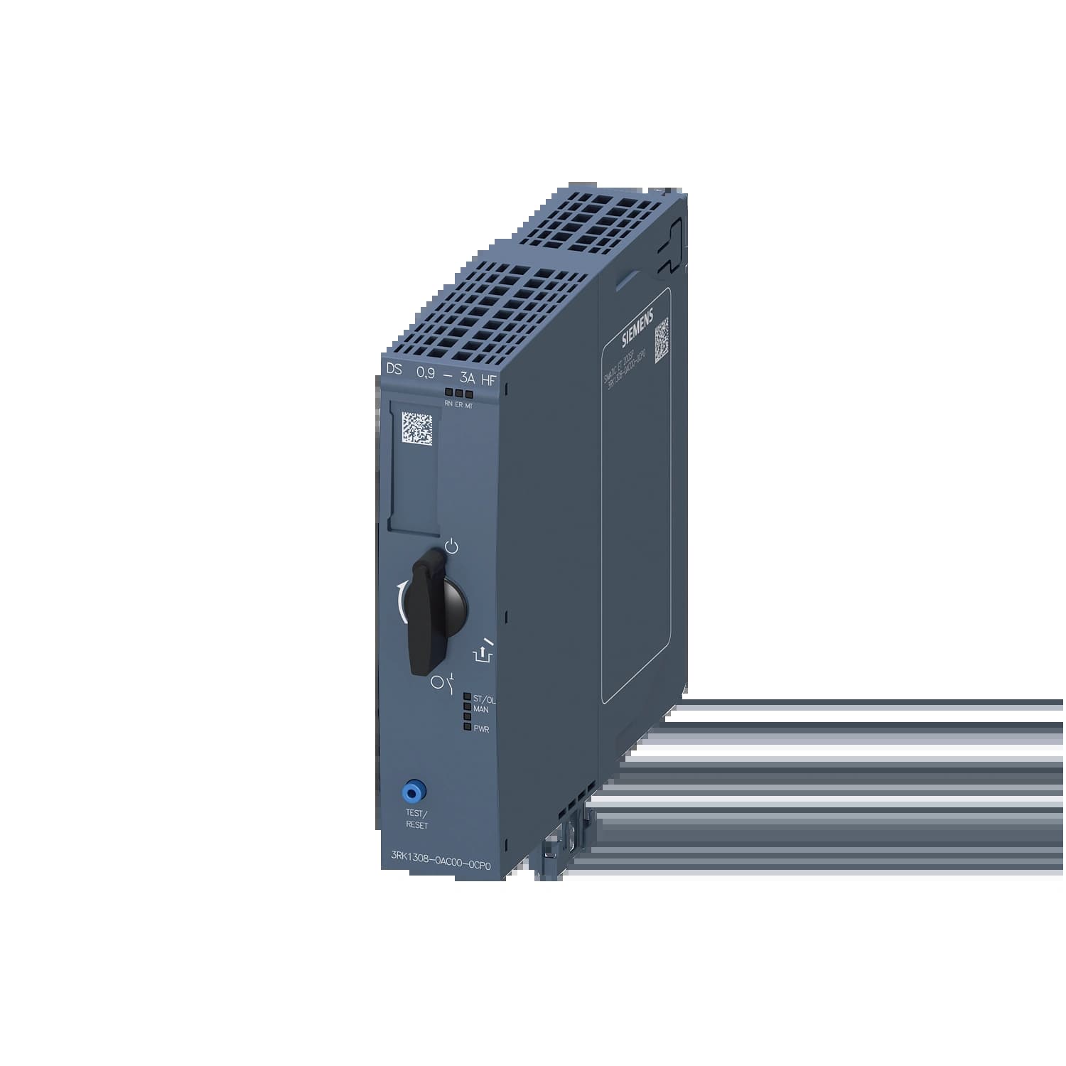 3RK1308-0AC00-0CP0_Пускатель ET 200SP DOL 0.9-3A HF, нереверсивный, до 1.1 кВт_1