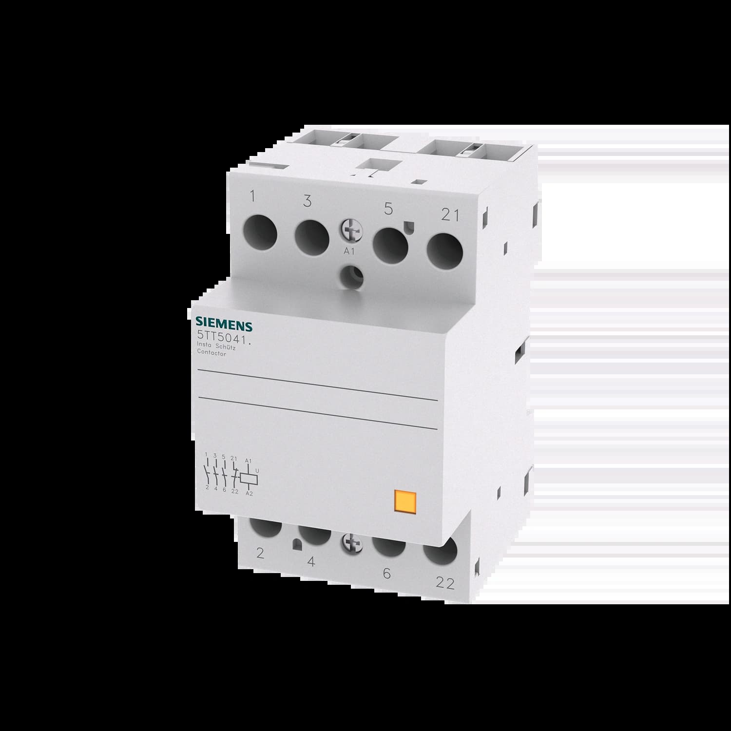 5TT5840-0_Контактор 3MW, 400В, 40A, Uc=230B AC, 4НО