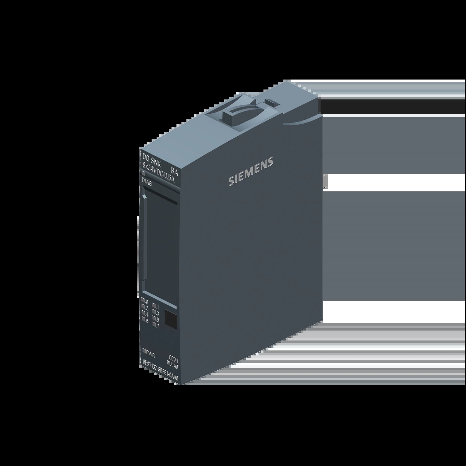 6ES7132-6BF61-0AA0_Модуль вывода ET 200SP DQ8x24VDC/0,5A SINK BA_1