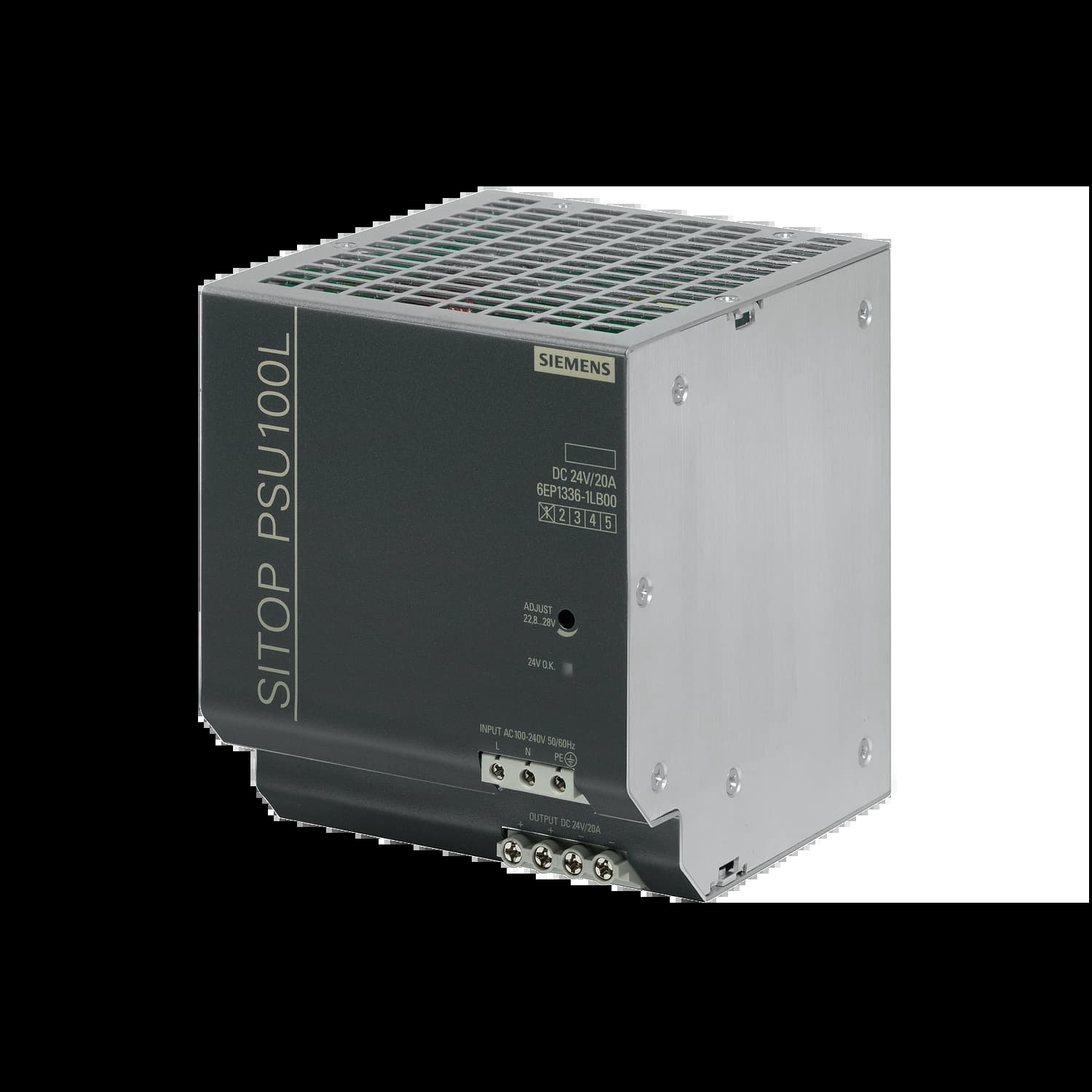 6EP1336-1LB00_Блок питания SITOP PSU100L 1-ф., DC 24 В/20 A_1