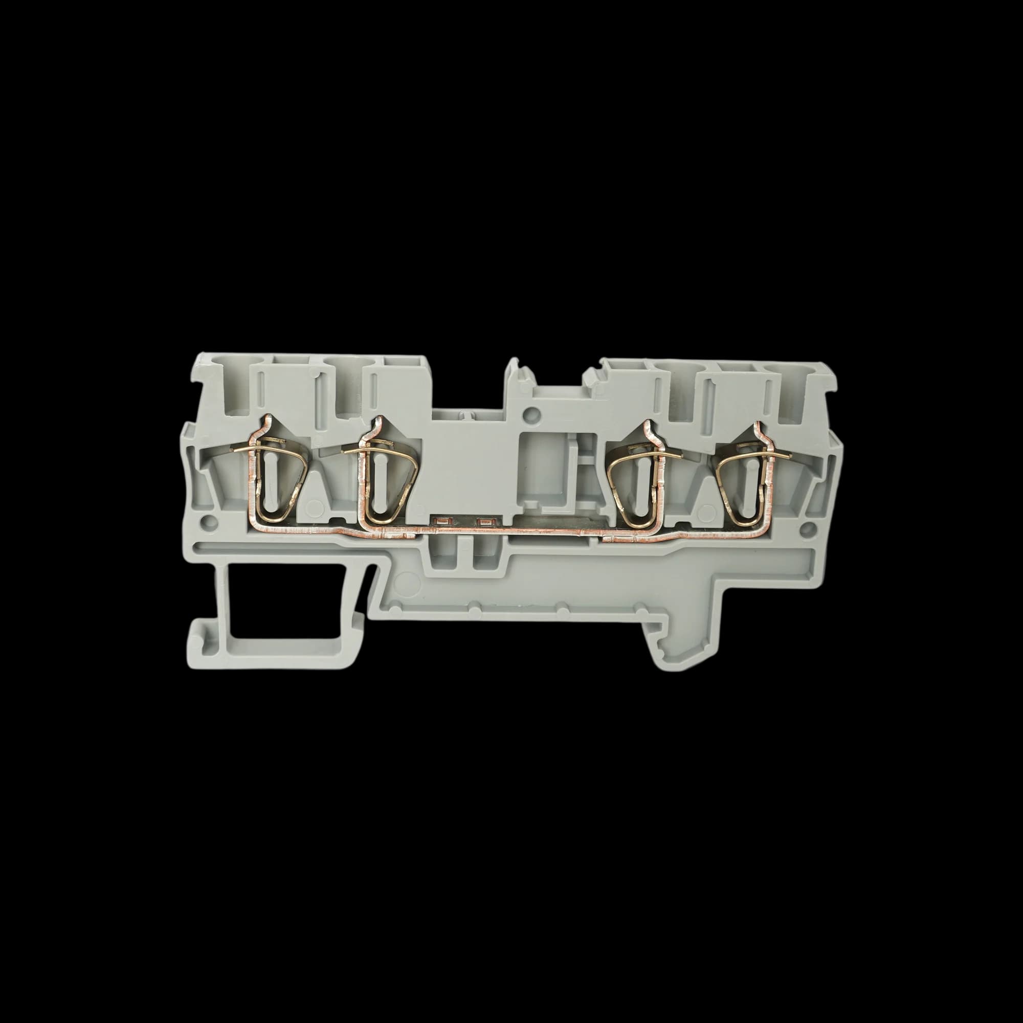 TC2.5-4-GY_Клемма TC2.5-4, серая, пружинная, 2.5мм²_2