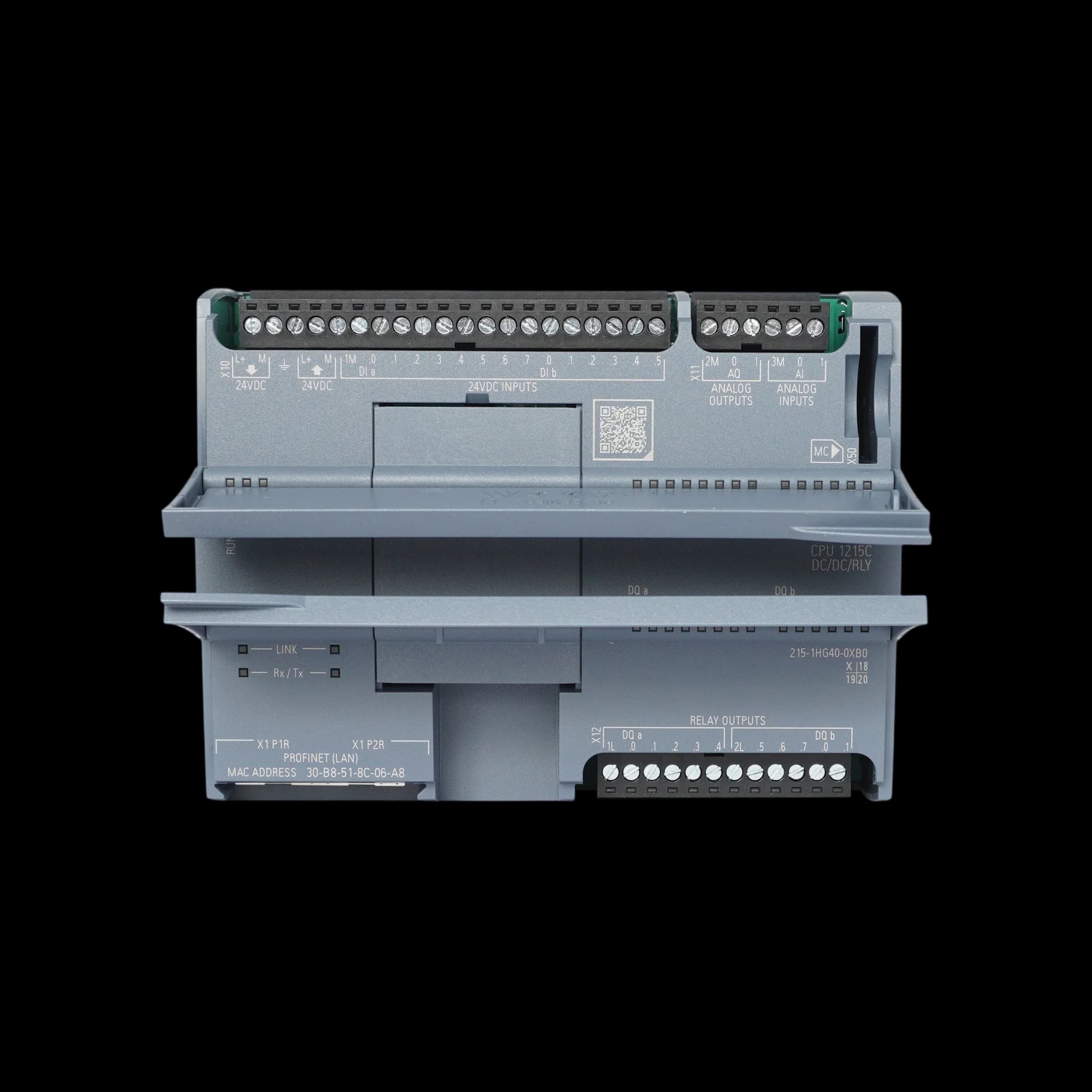 6ES7215-1HG40-0XB0_Simatic S7-1200 Центральный процессор CPU 1215C DC/DC/relay, 14DI/10DQ/2AI/2AQ_5